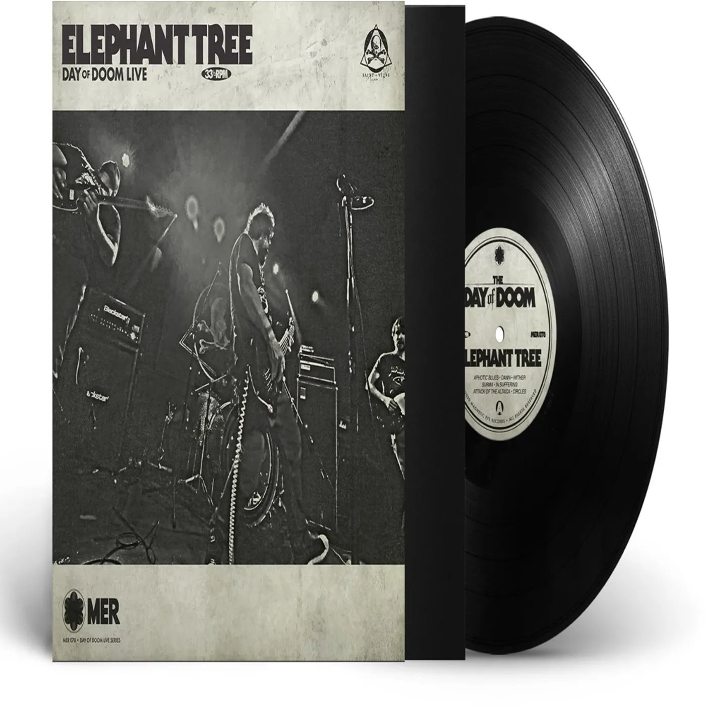 Elephant Tree Day of Doom Live Vinyl Record