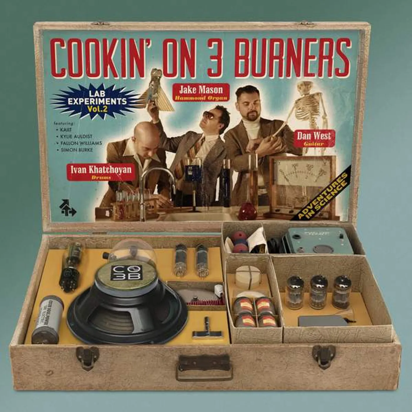 Cookin' On 3 Burners Lab Experiments Vol. 2 Vinyl Record