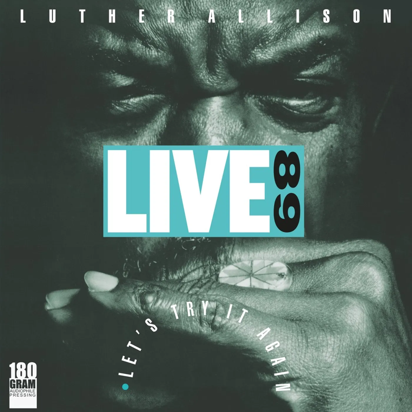 Luther Allison Live 89 Let's Try It Again Vinyl Record