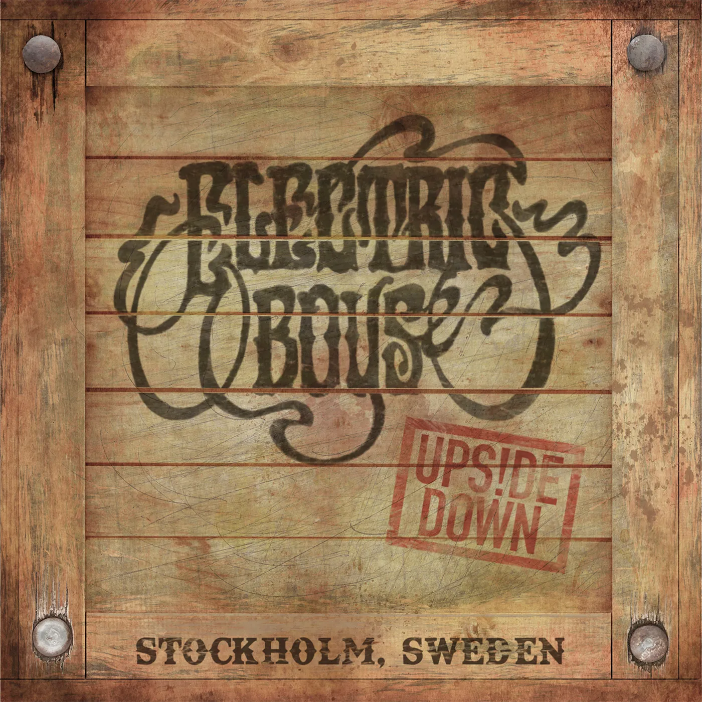 Electric Boys Upside Down Vinyl Record