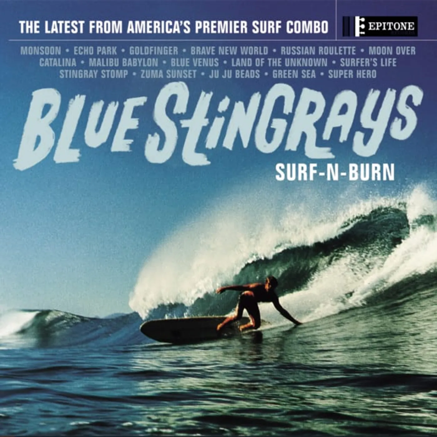 Blue Stingrays Surf-N-Burn Vinyl Record