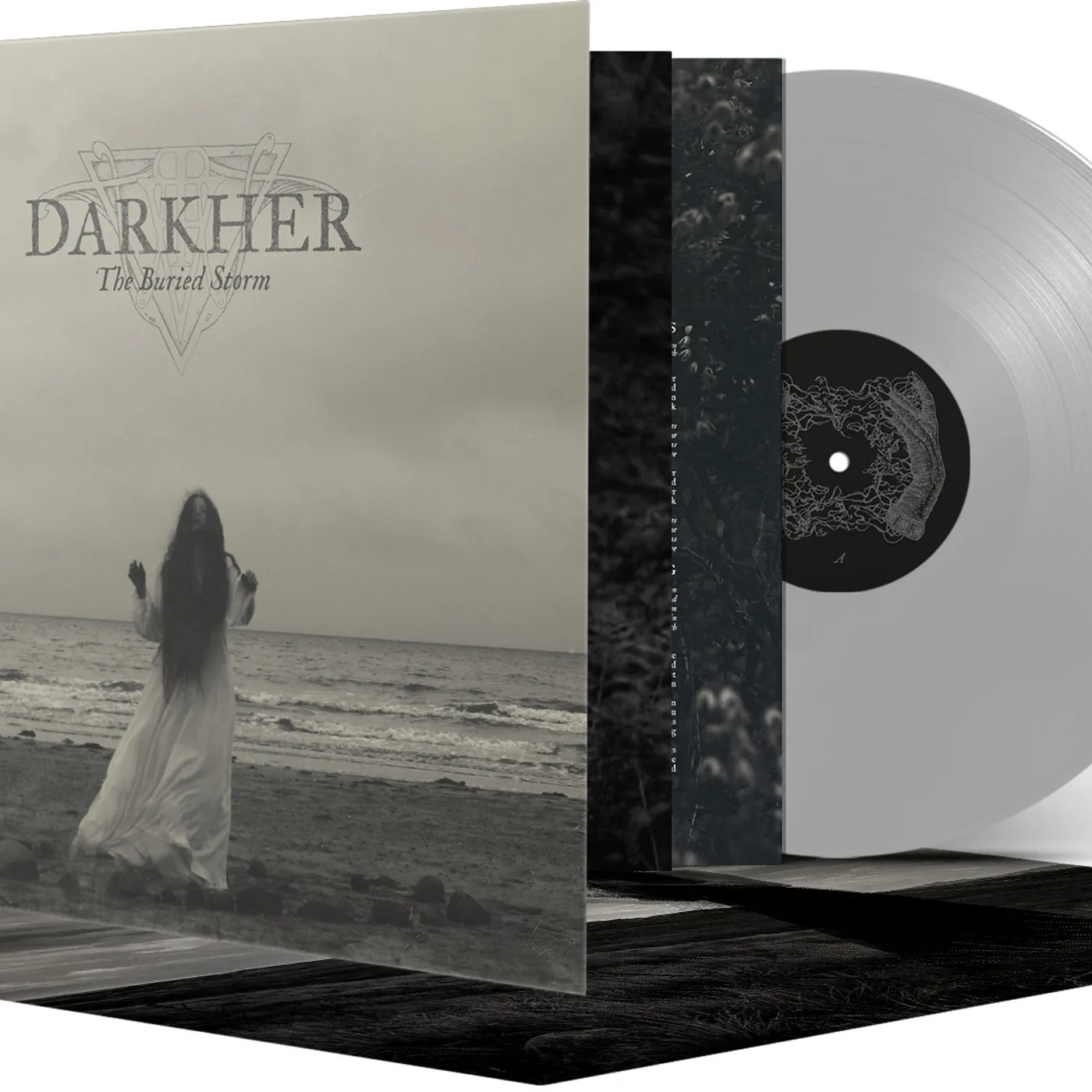 Darkher Buried Storm (Silver) Vinyl Record