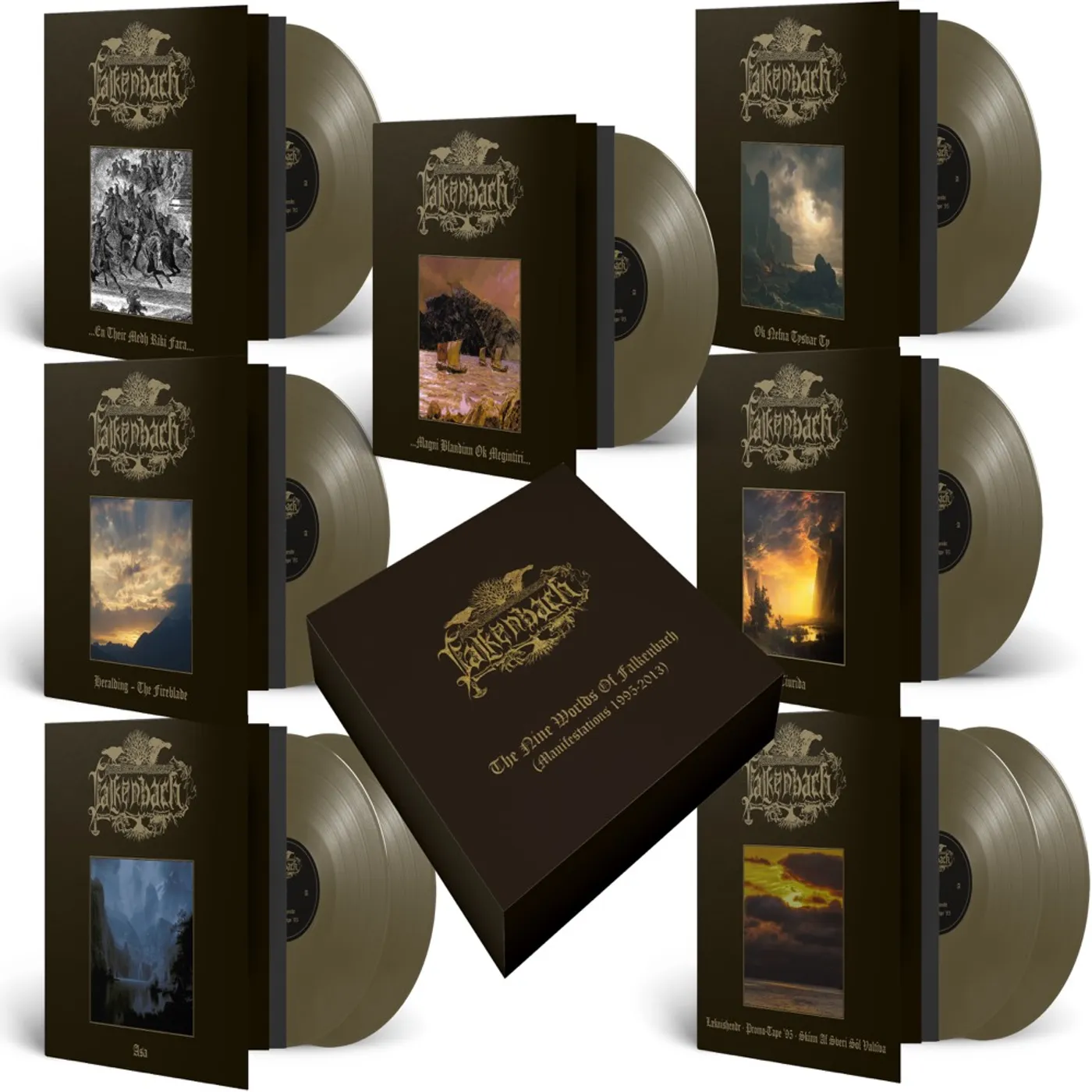 Nine Worlds Of Falkenbach (Manifestation Vinyl Record