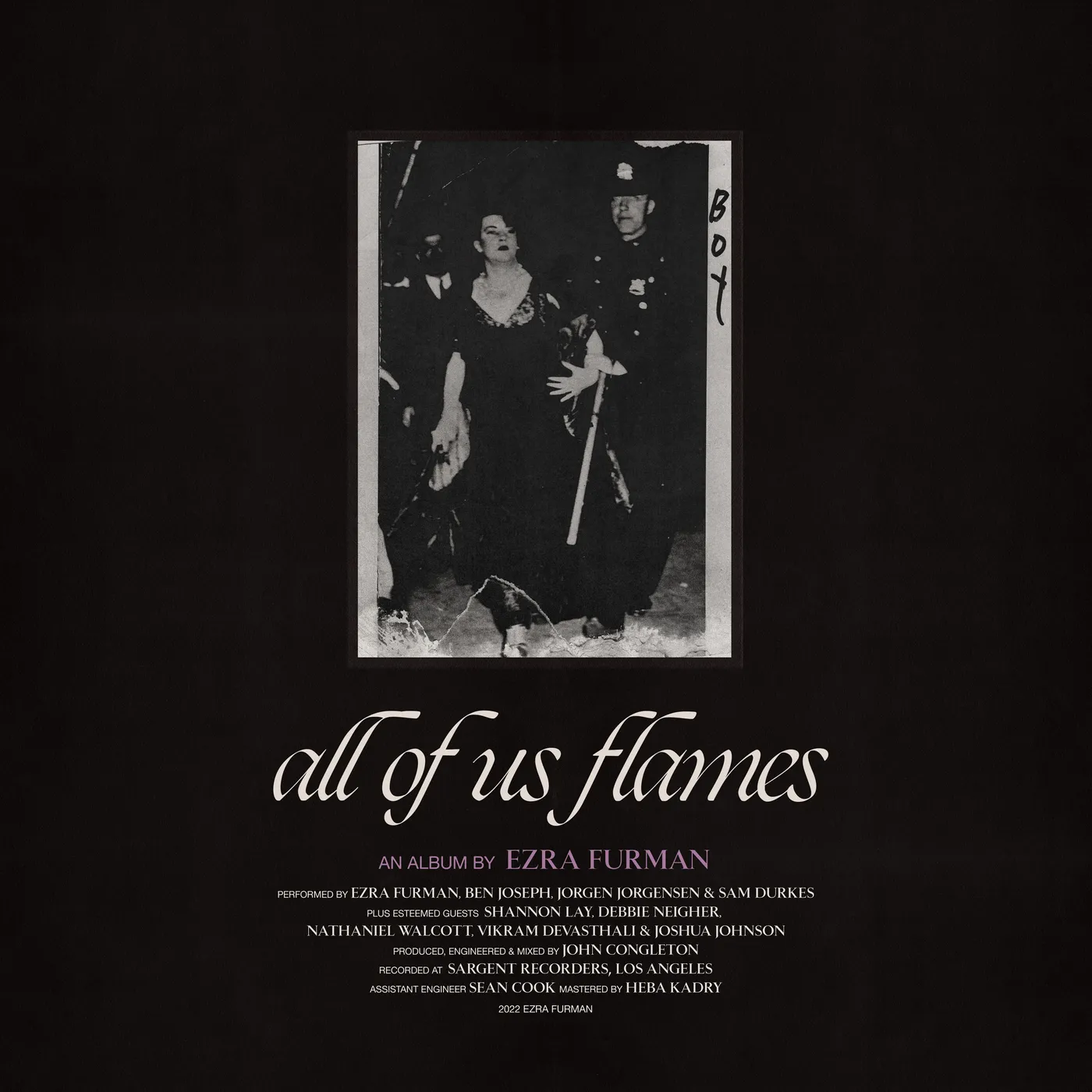 Ezra Furman All Us Flames Vinyl Record