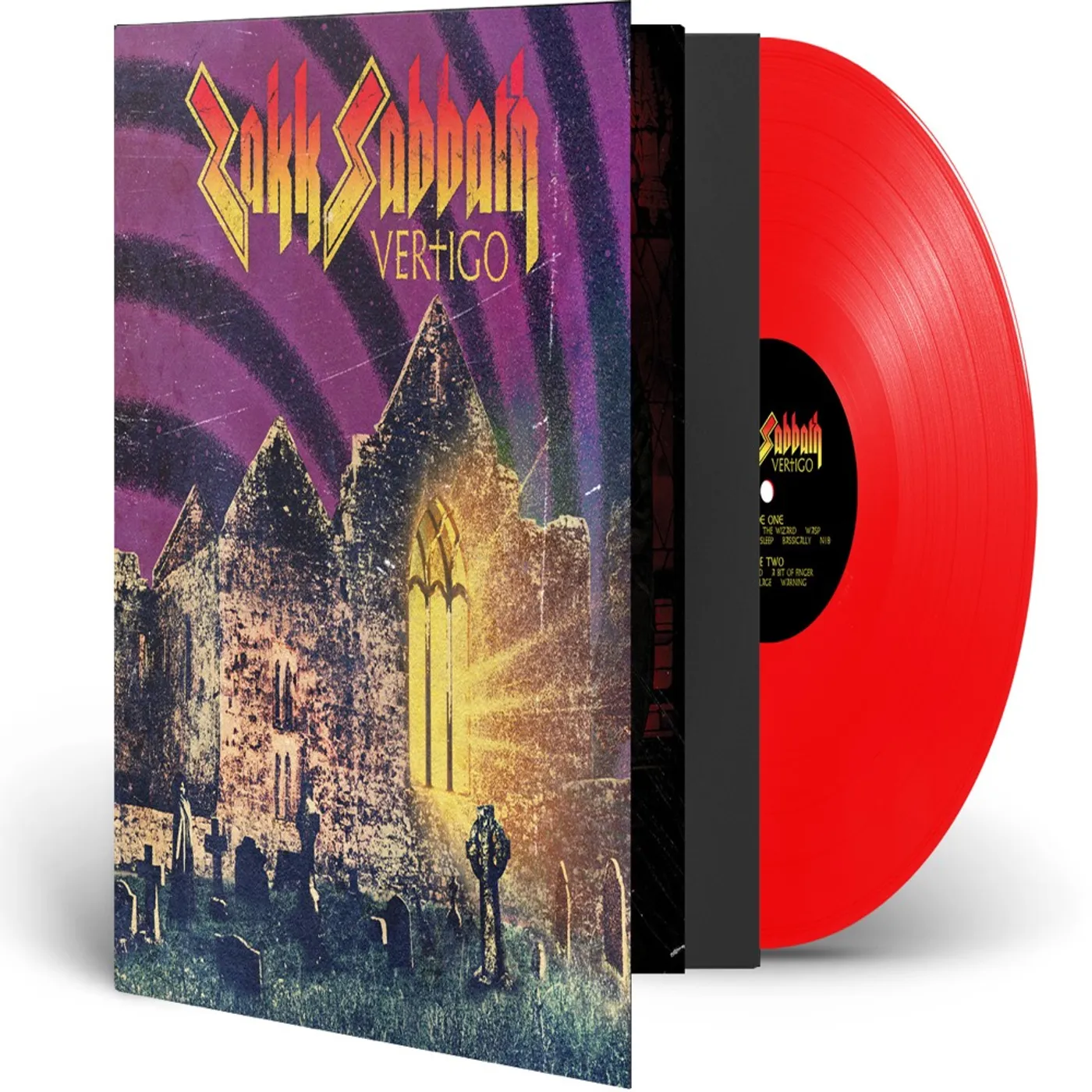 Zakk Sabbath VERTIGO (RED VINYL) Vinyl Record