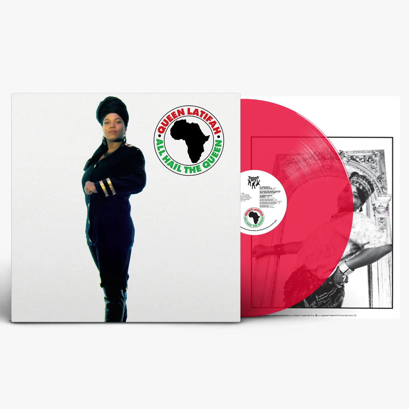 Queen Latifah All Hail The Queen (Red Translucent Viny Vinyl Record