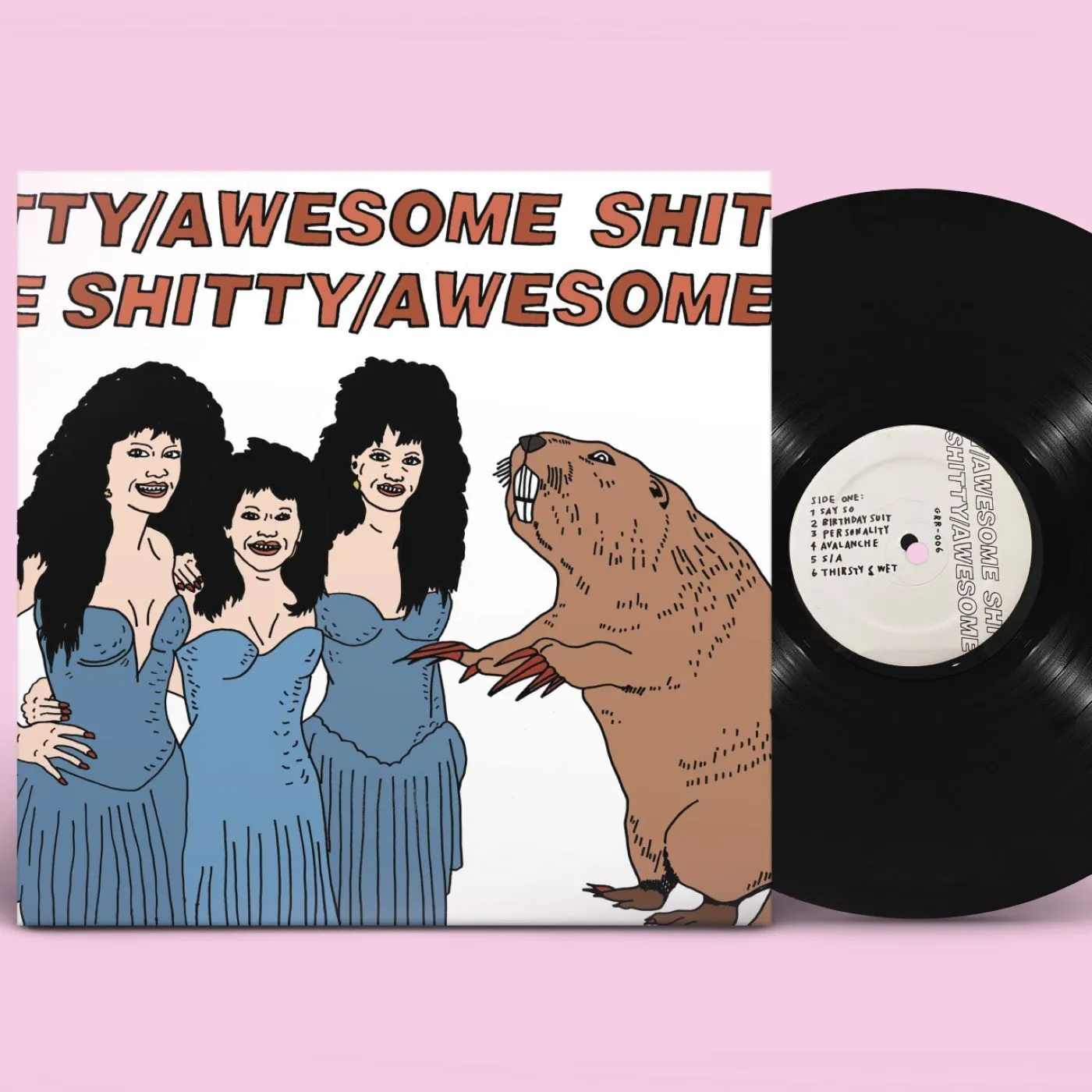 Shitty/Awesome Vinyl Record