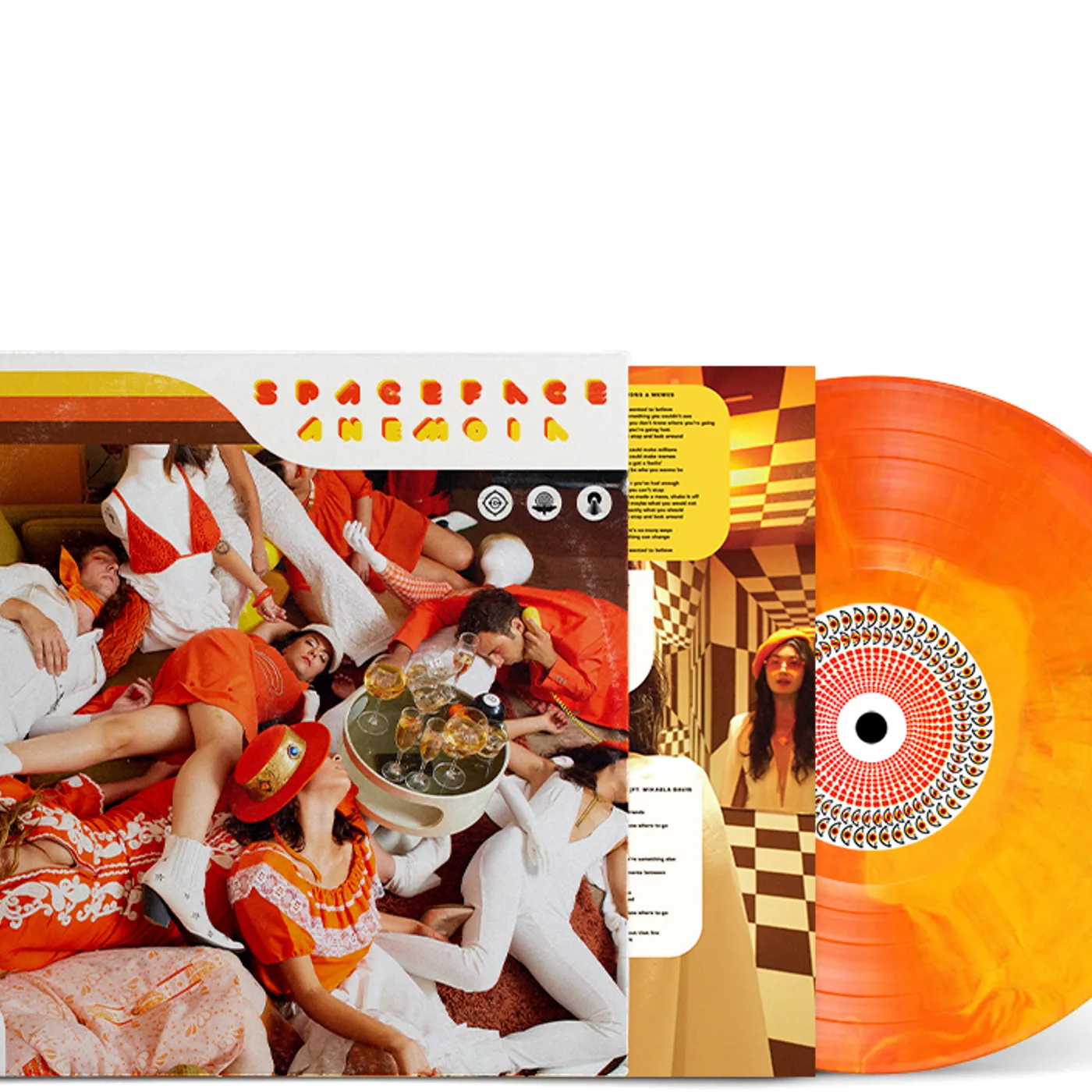 Spaceface Anemoia (Orange Swirl/180G) Vinyl Record