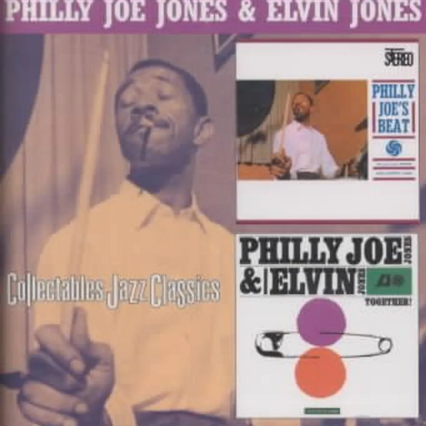 Philly Joe Jones PHILLY JOE'S BEAT / PHILLY JOE & ELVIN JONES CD