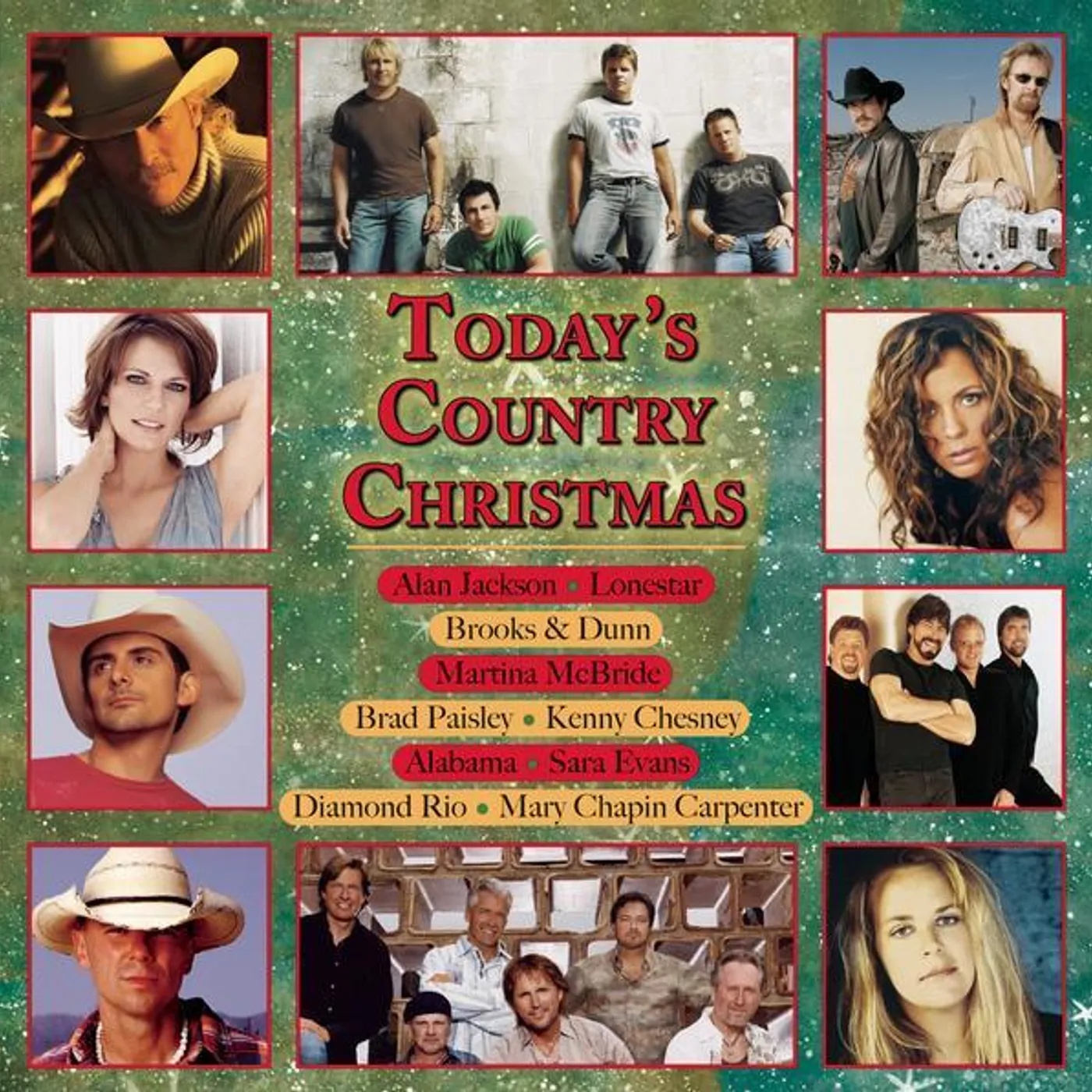 Various Artists Today's Country Christmas CD
