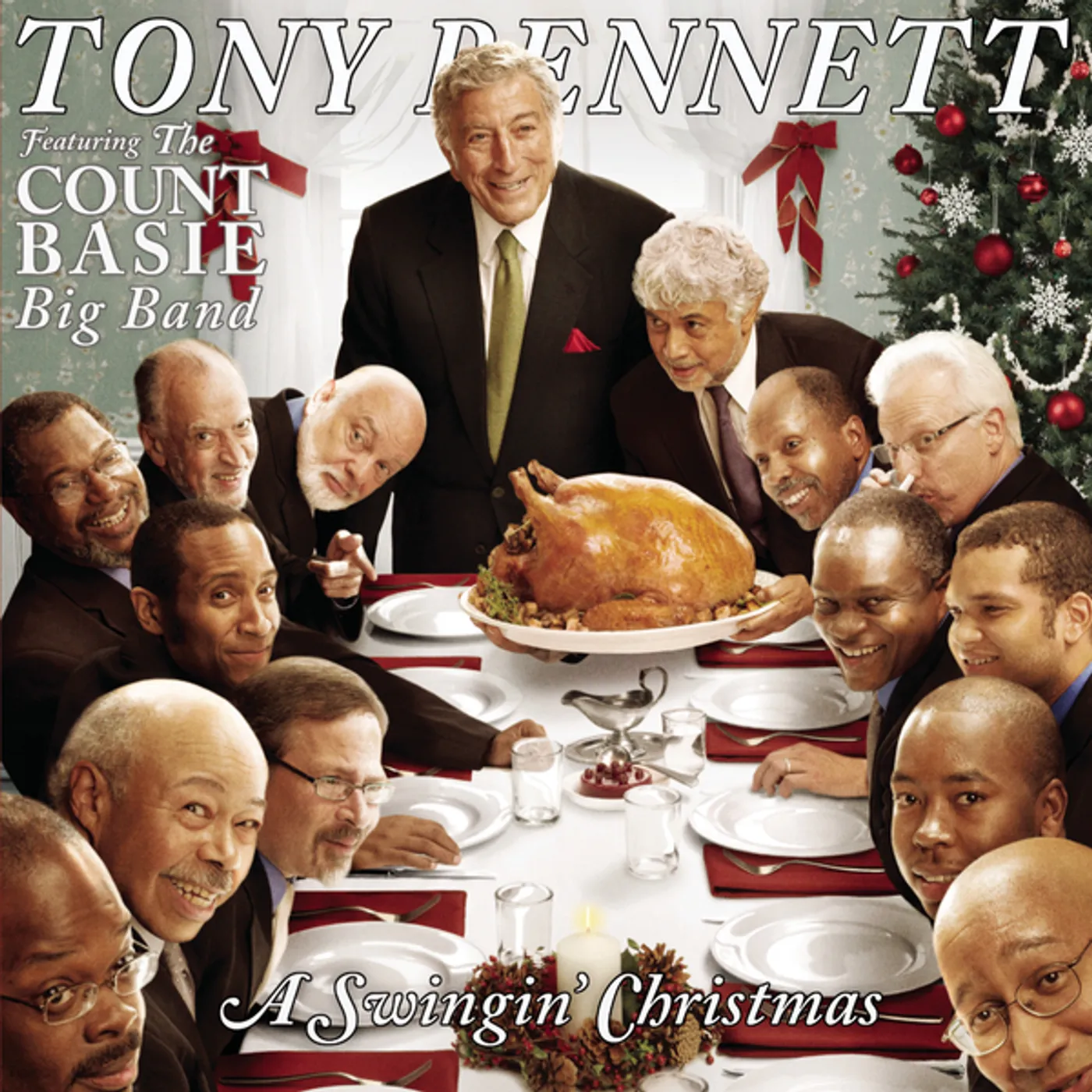 Tony Bennett A SWINGIN' CHRISTMAS FEATURING THE COUNT BASIE BIG BAND CD