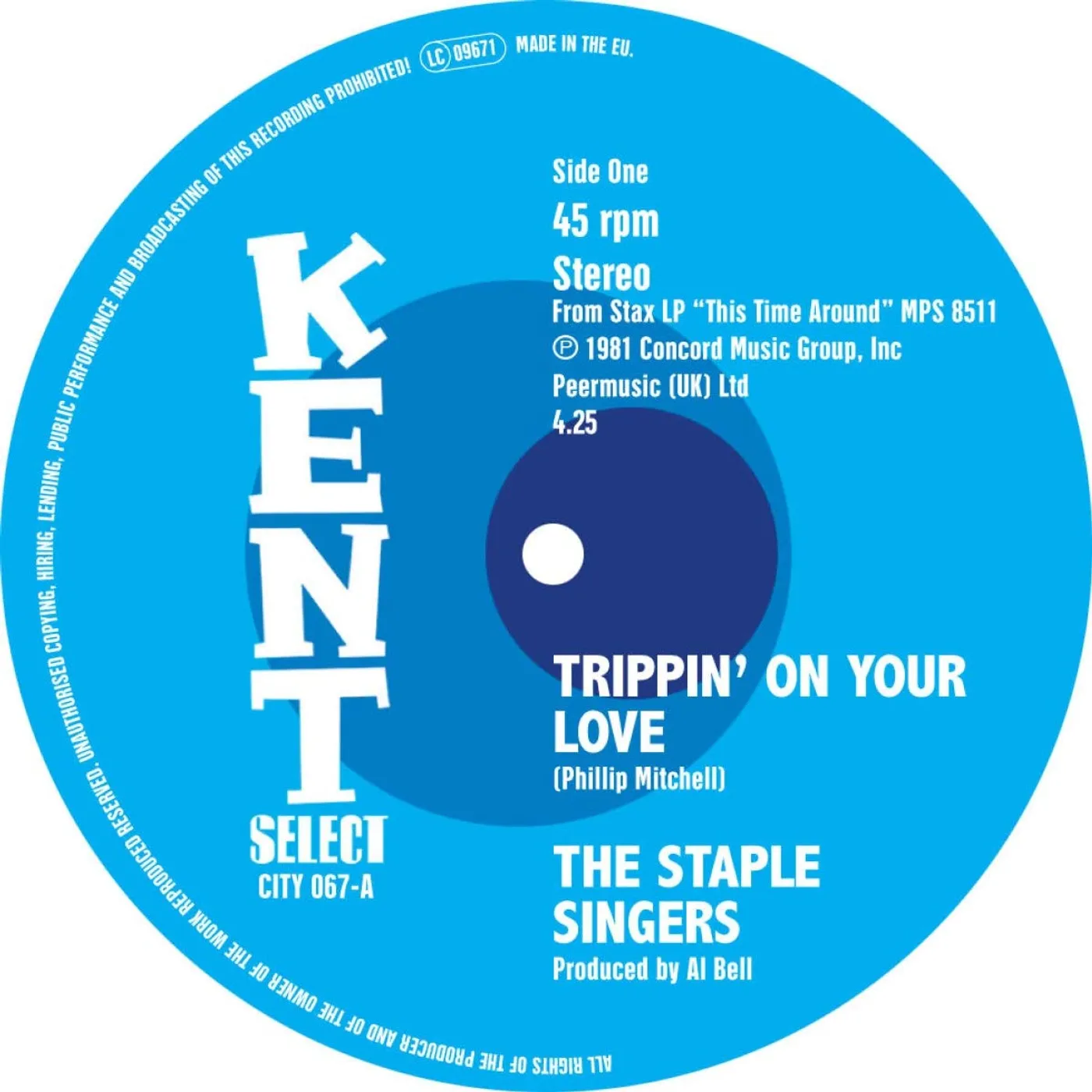 The Staple Singers Trippin' On Your Love: That's Why I Love You Vinyl Record