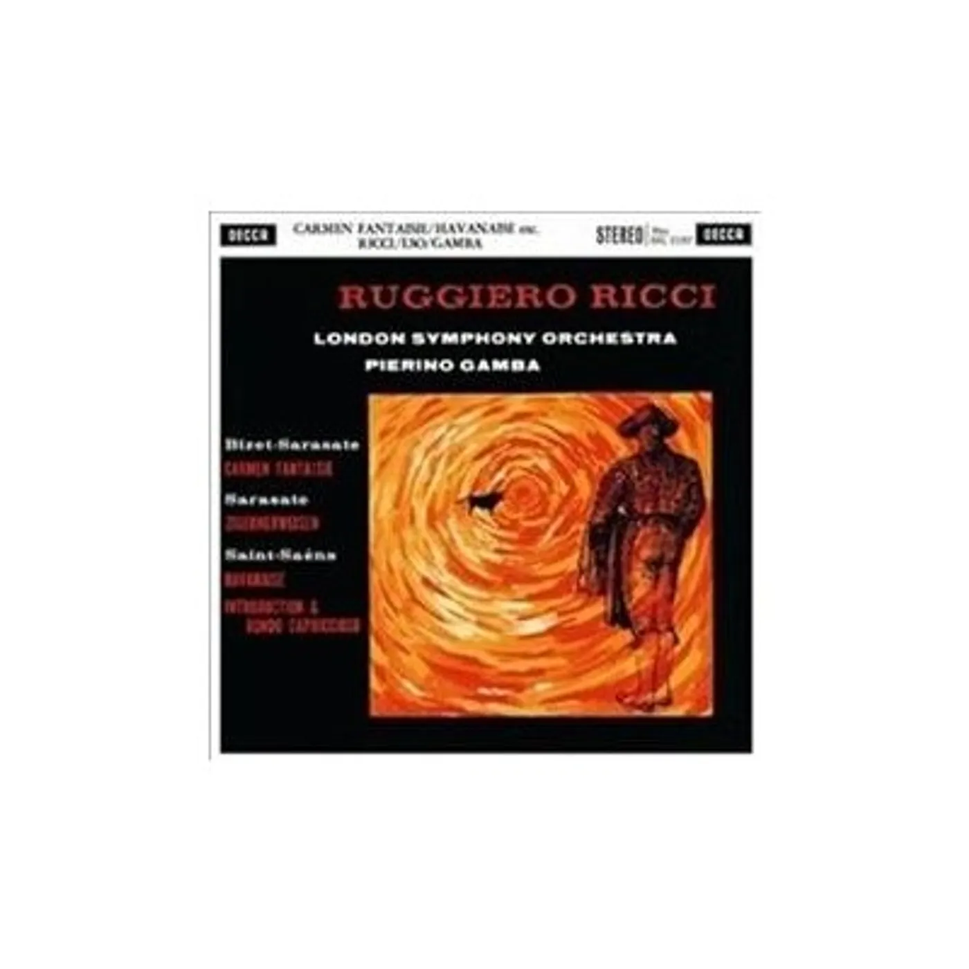 Ruggiero Ricci Bizet/De Sarasate/Saint-Saens: Carmen Fantaisie/Zigeunerweisen/Havanaise Vinyl Record