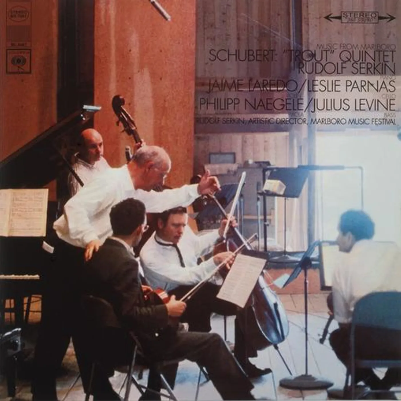 Rudolf Serkin Schubert: Trout Quintet Vinyl Record
