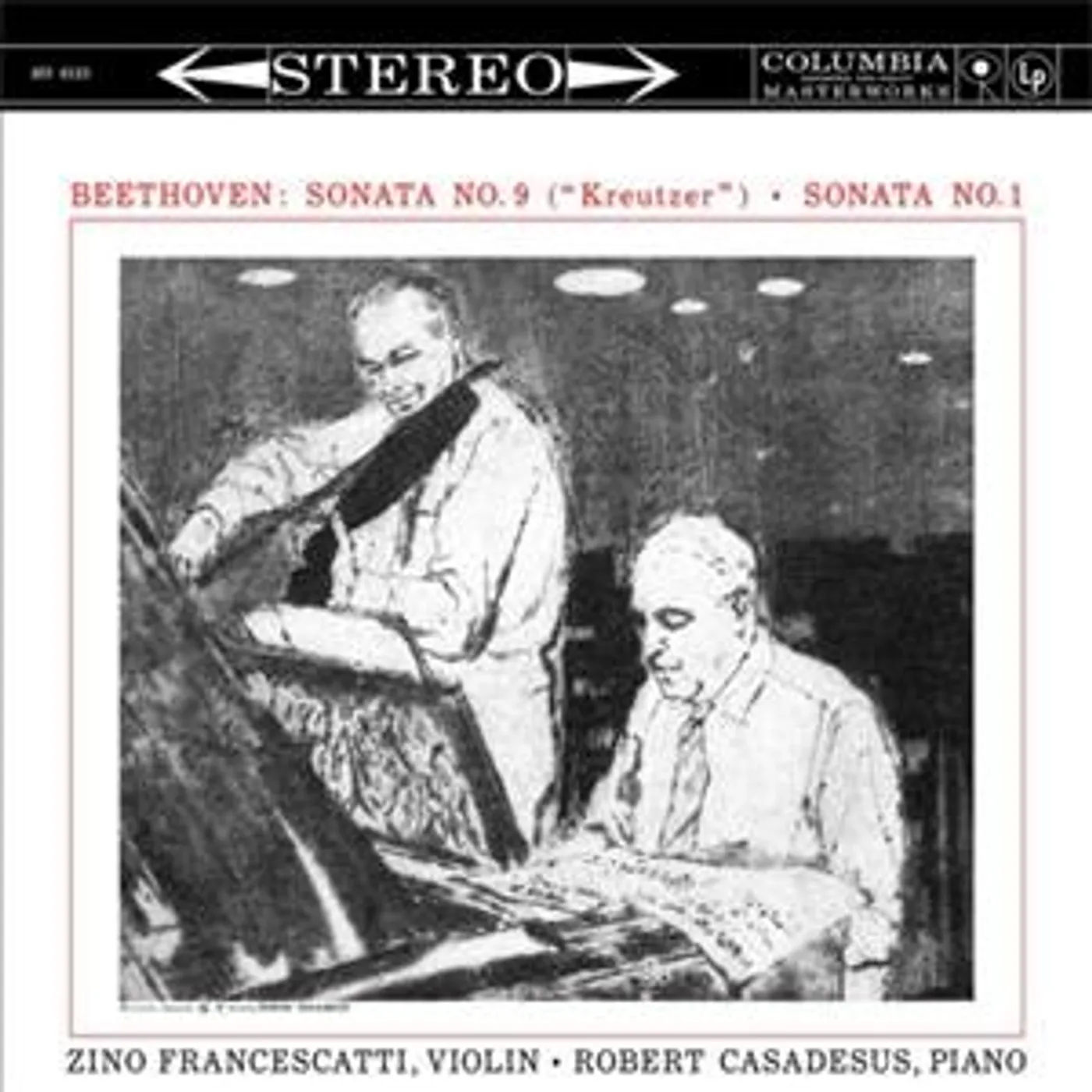 Zino Francescatti Beethoven: Kreutzer Sonata Vinyl Record