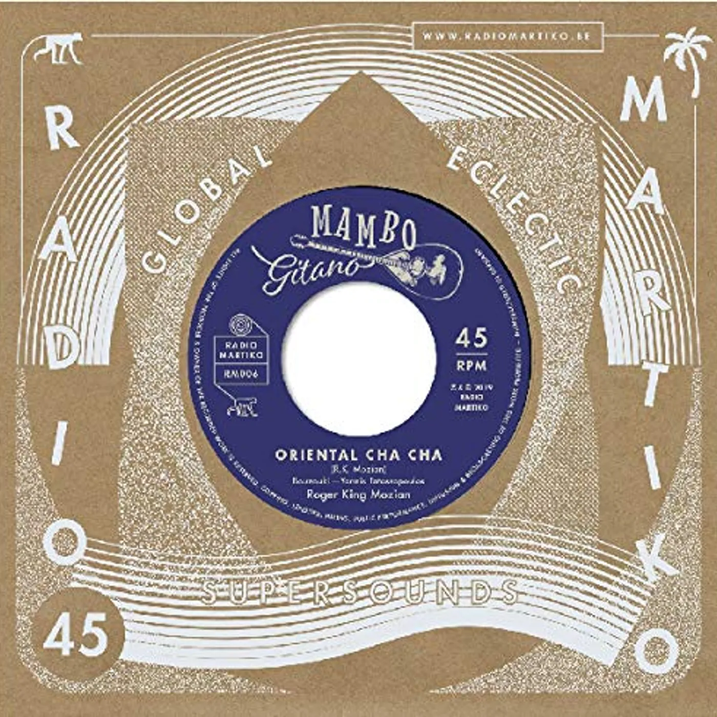 Roger King Mozian Oriental Cha Cha/Sirocco (Mambo) Vinyl Record