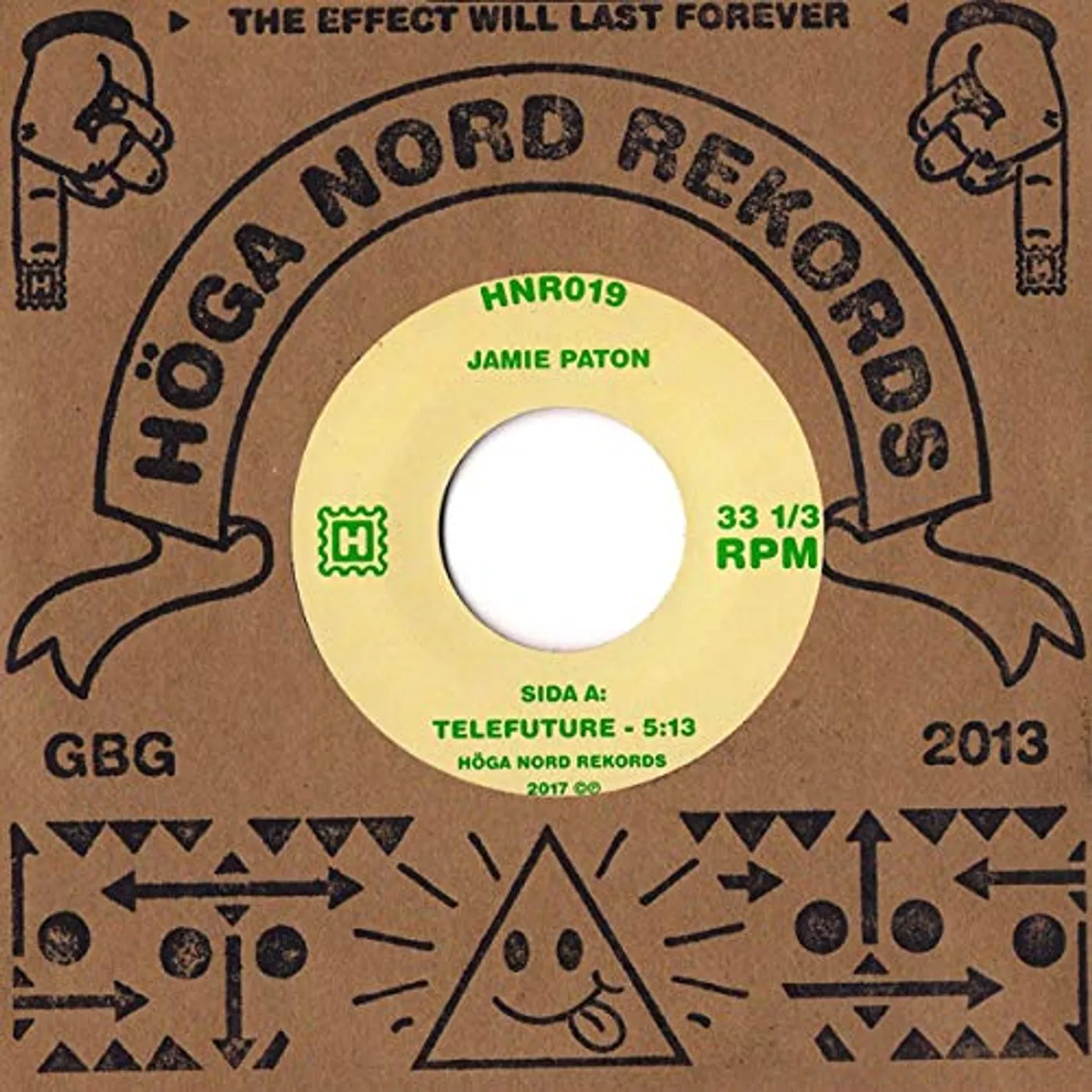 Jamie Paton Telefuture/Blind Summit Vinyl Record