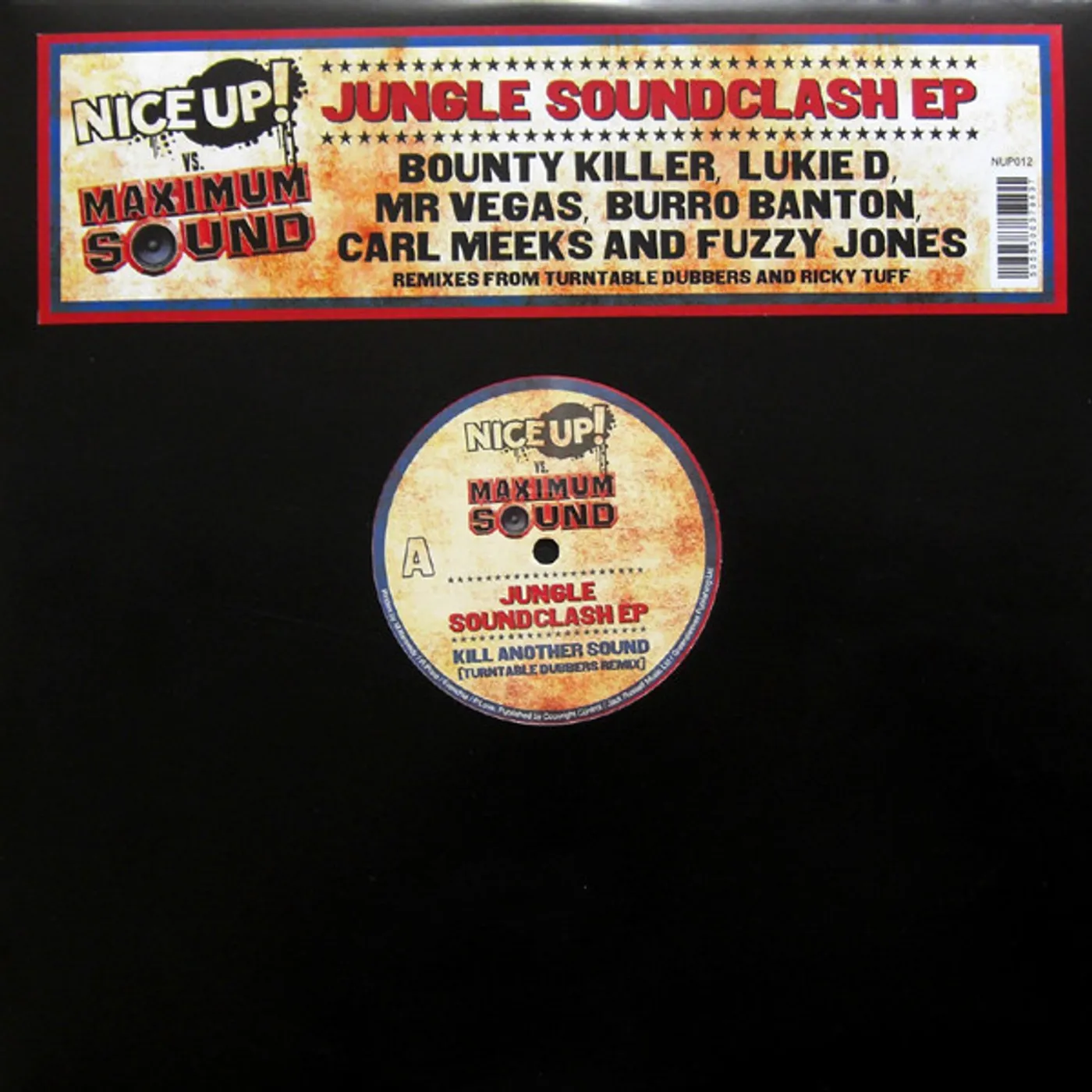 Nice Up! Jungle Soundclash EP Vinyl Record