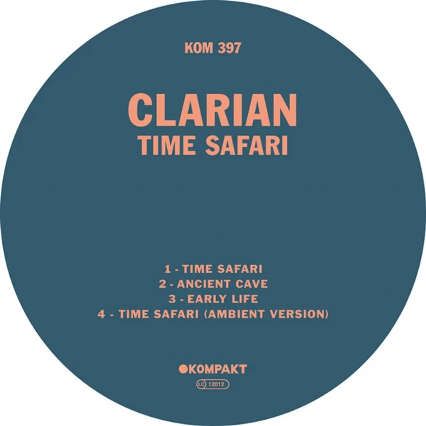 Clarian Time Safari Vinyl Record