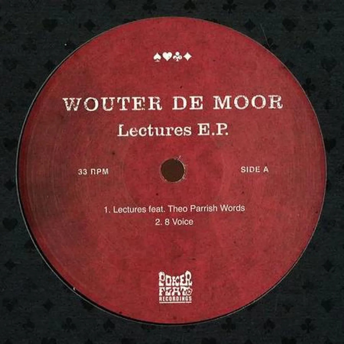 Wouter De Moor Lectures EP Vinyl Record