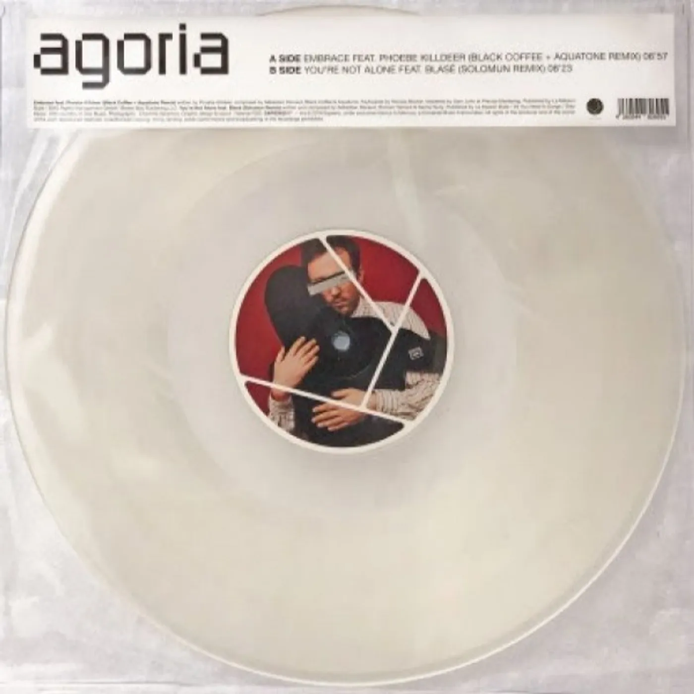 Agoria Embrace & You're Not Alone Remixes Vinyl Record