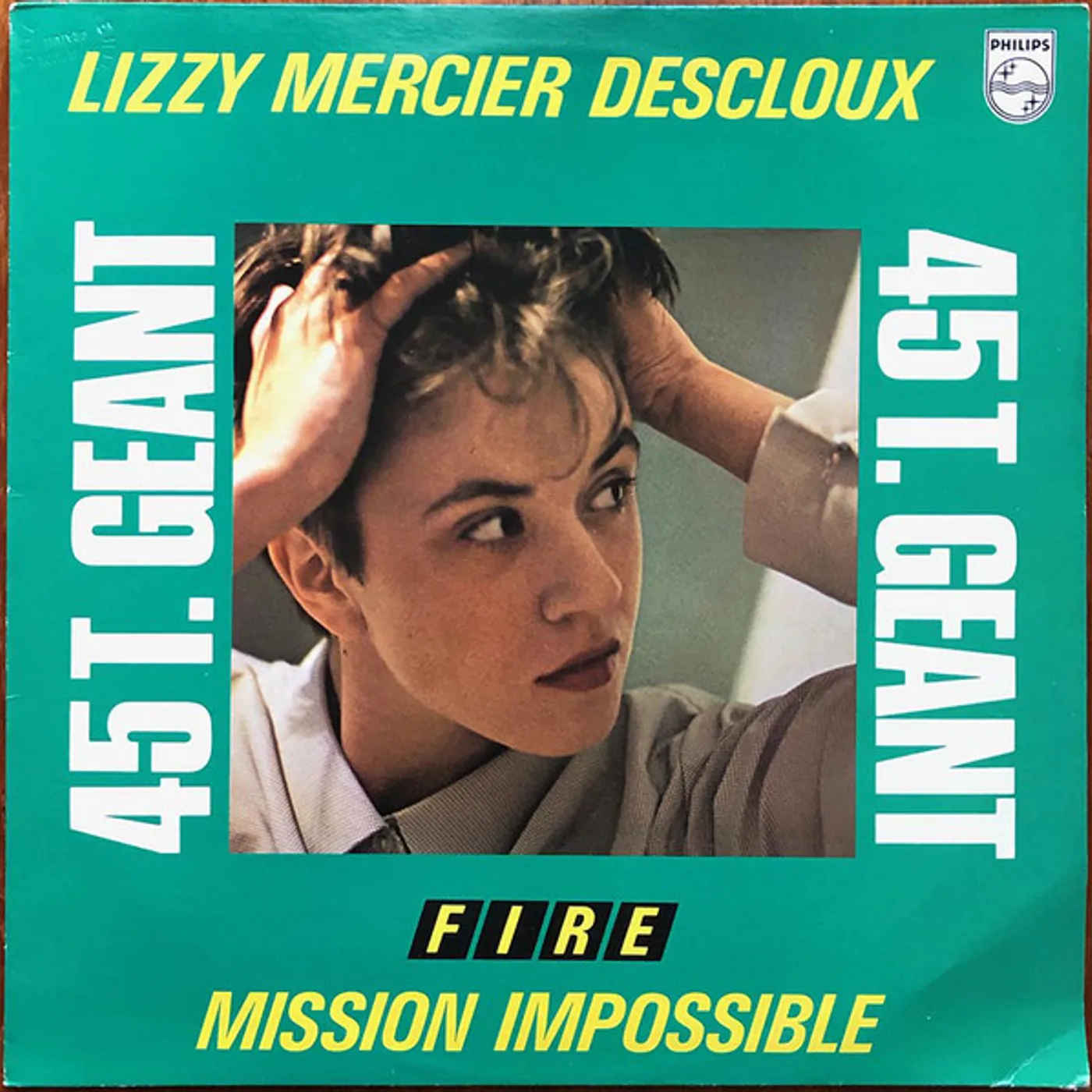 Lizzy Mercier Descloux Mission Impossible Vinyl Record