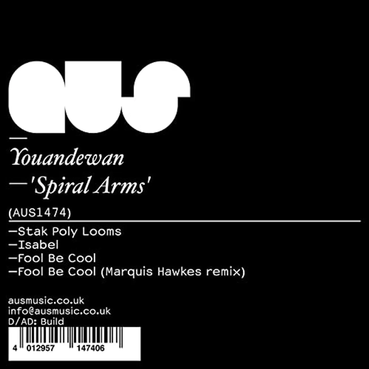 Youandewan Spiral Arms Vinyl Record