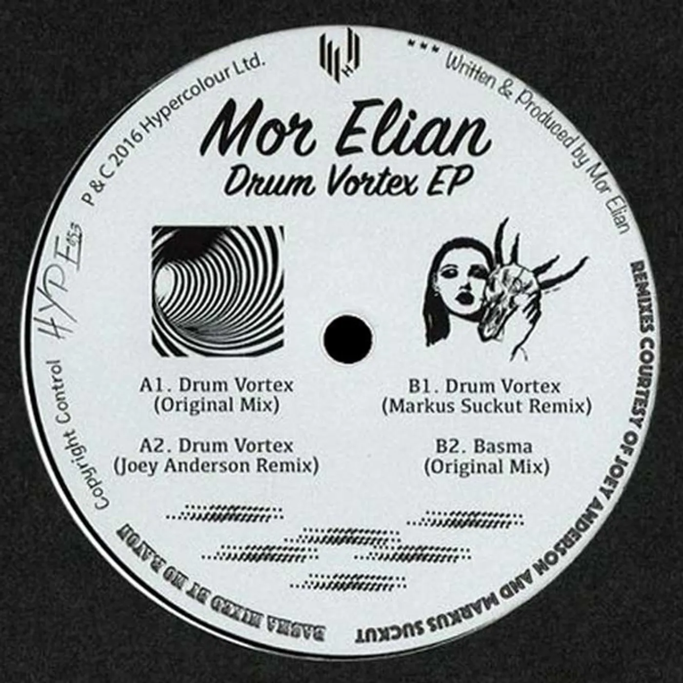 Mor Elian Drum Vortex EP Vinyl Record