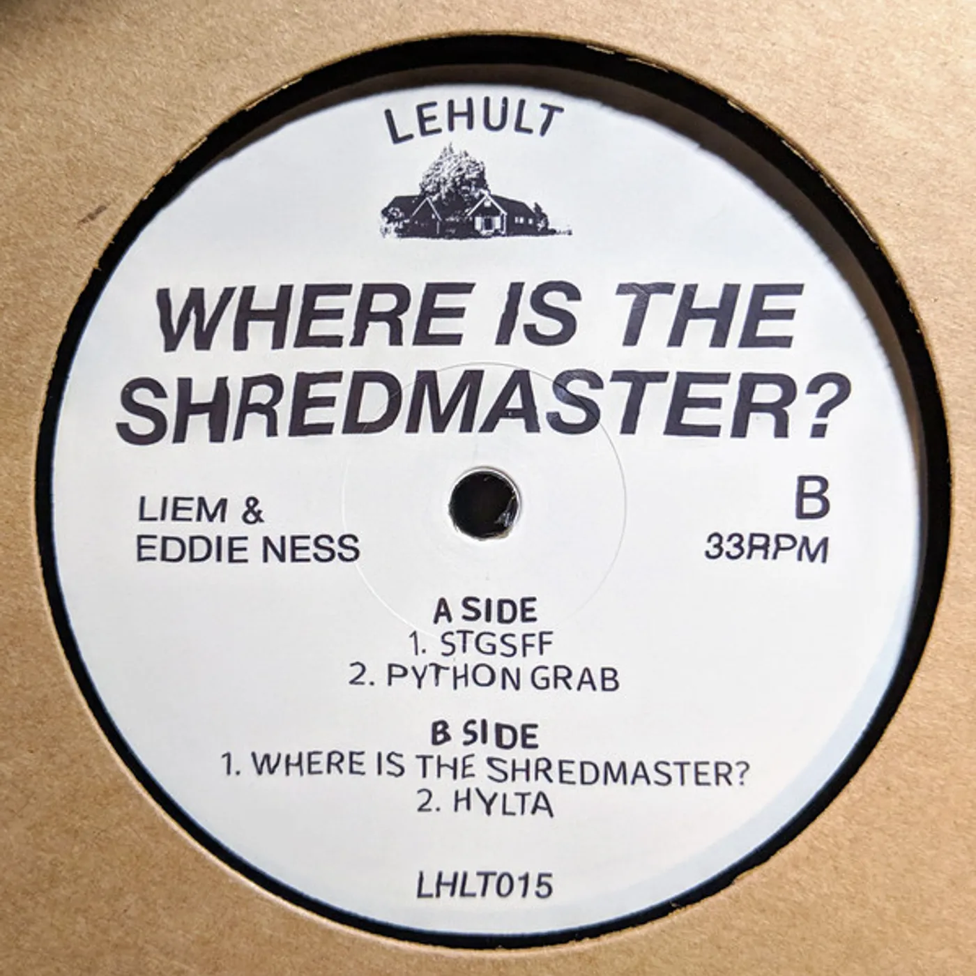 Liem Where Is The Shredmaster? Vinyl Record