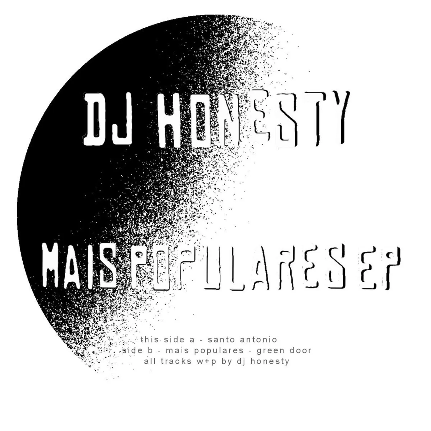 Dj Honesty Mais Populares EP Vinyl Record