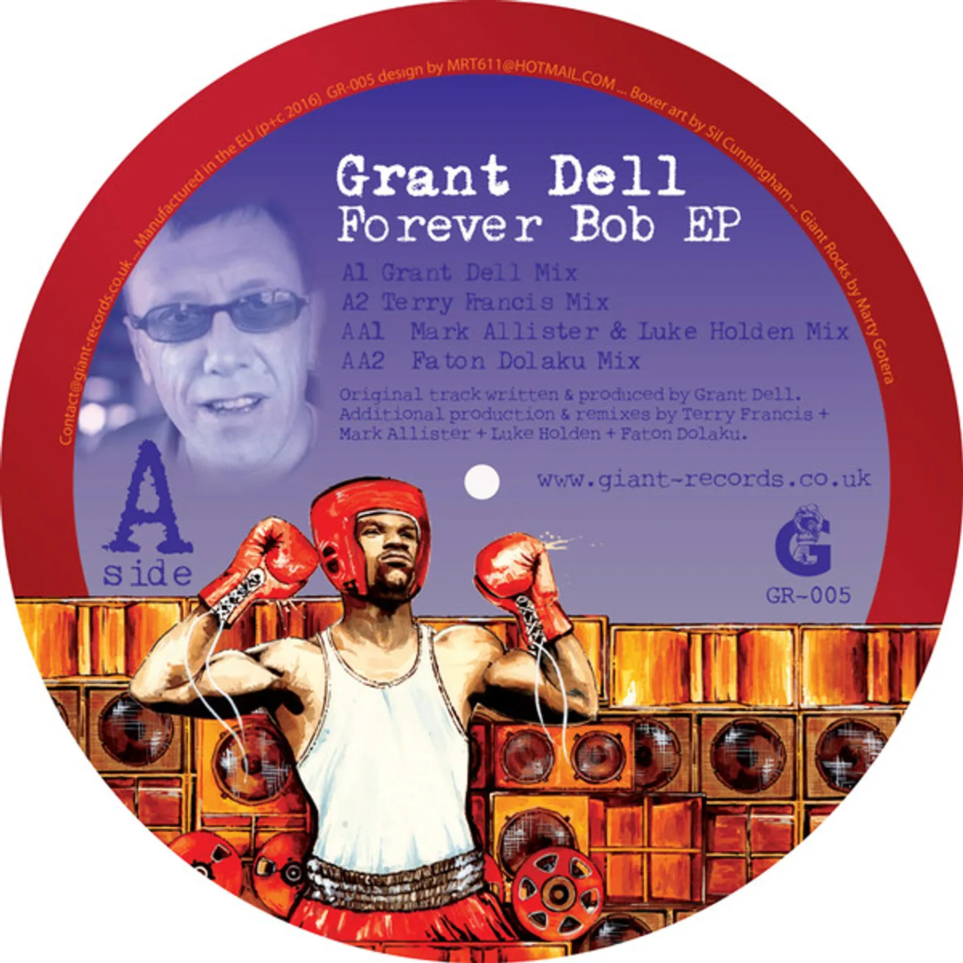 Grant Dell Forever Bob EP Vinyl Record