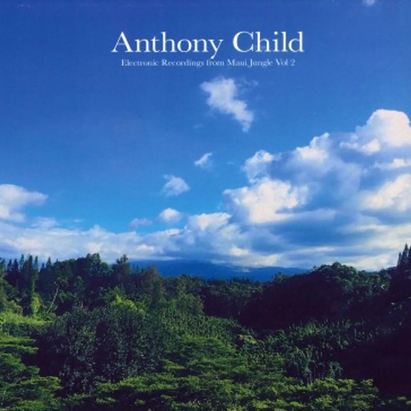 Anthony Child Electronic Recordings From Maui Jungle Vol. 2 Vinyl Record