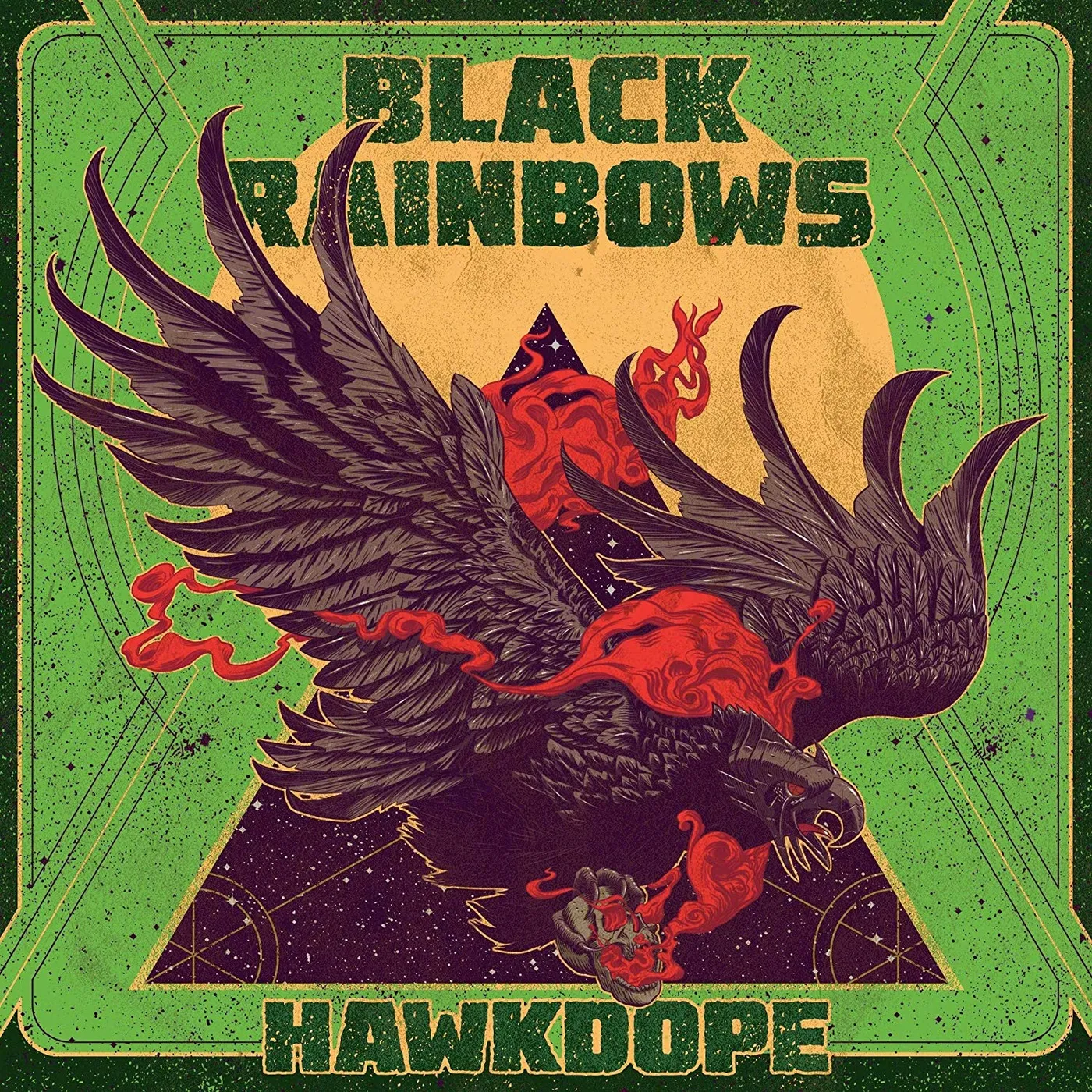 Black Rainbows Hawkdope Vinyl Record