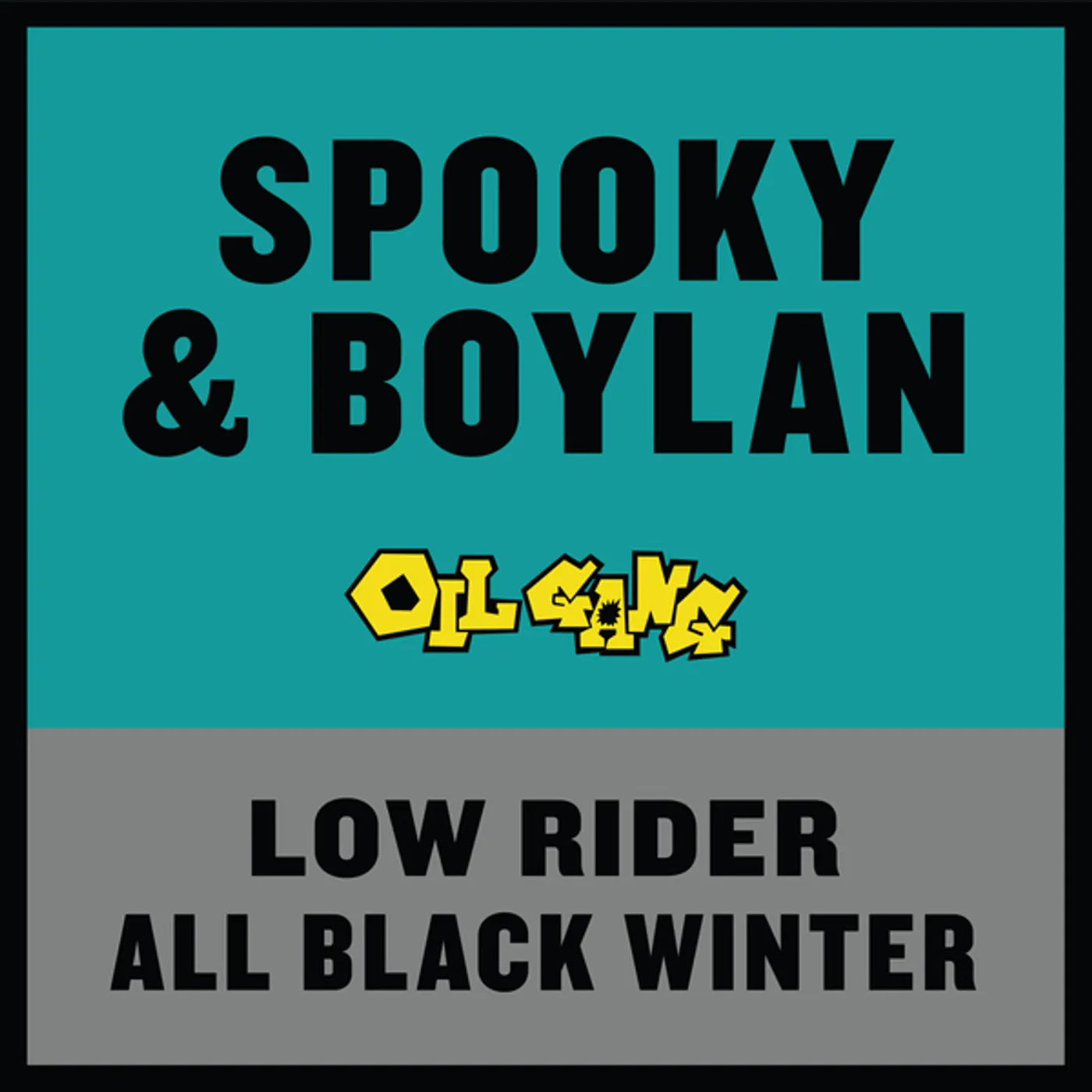 Spooky Low Rider/All Black Winter Vinyl Record