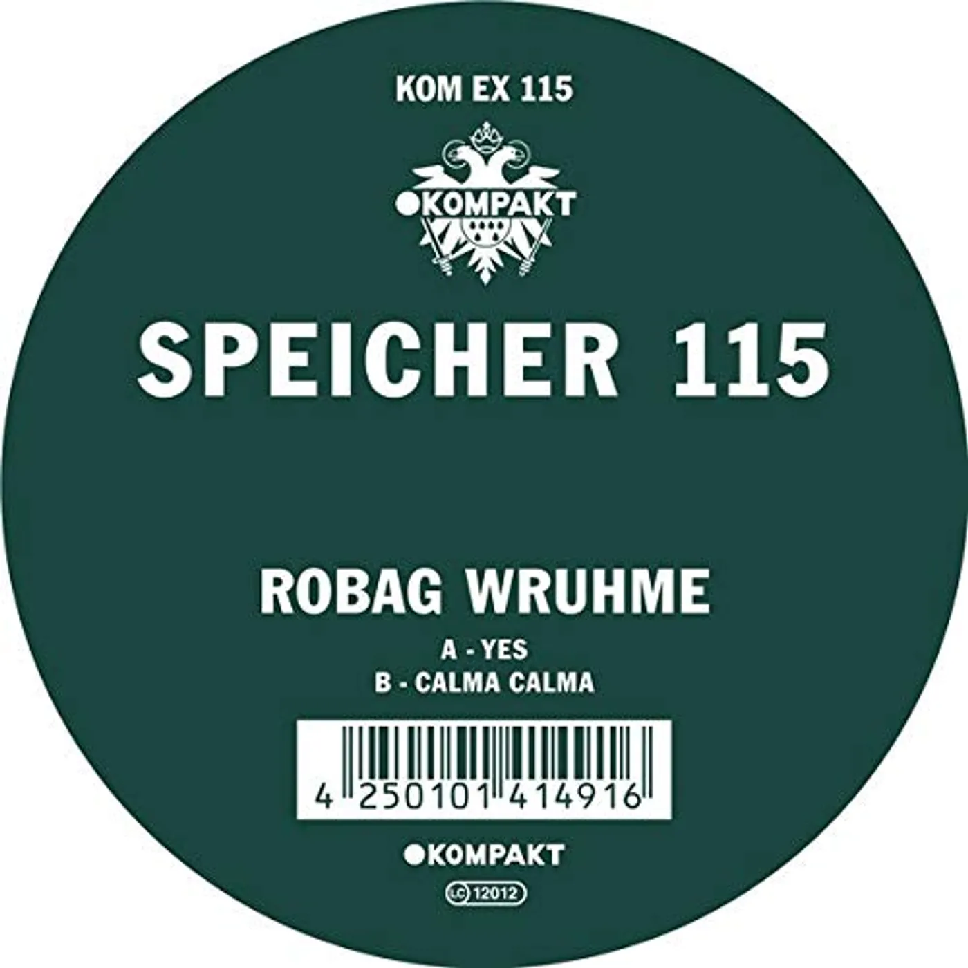 Robag Wruhme Speicher 115 Vinyl Record