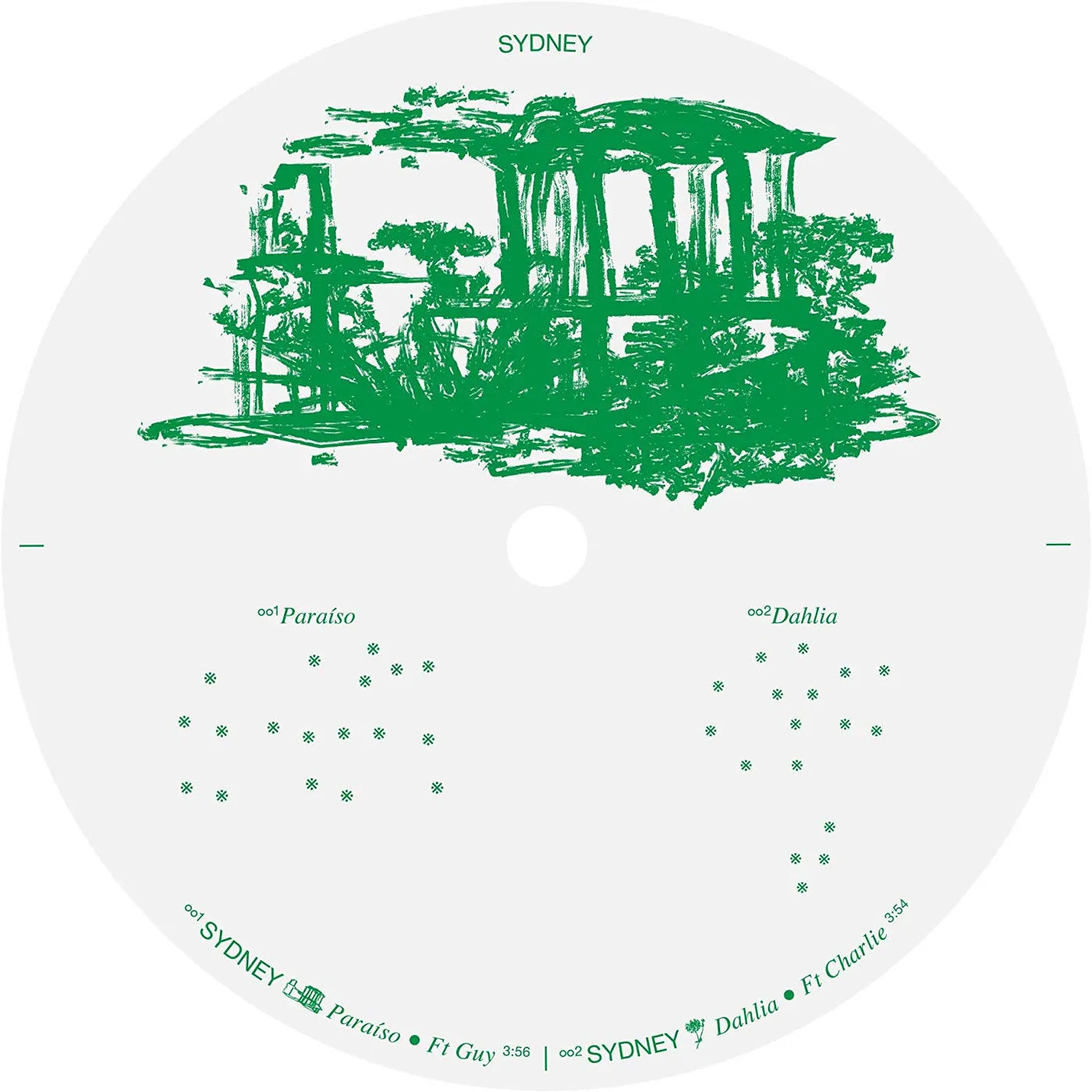 Sydney Paraiso-dahlia Vinyl Record