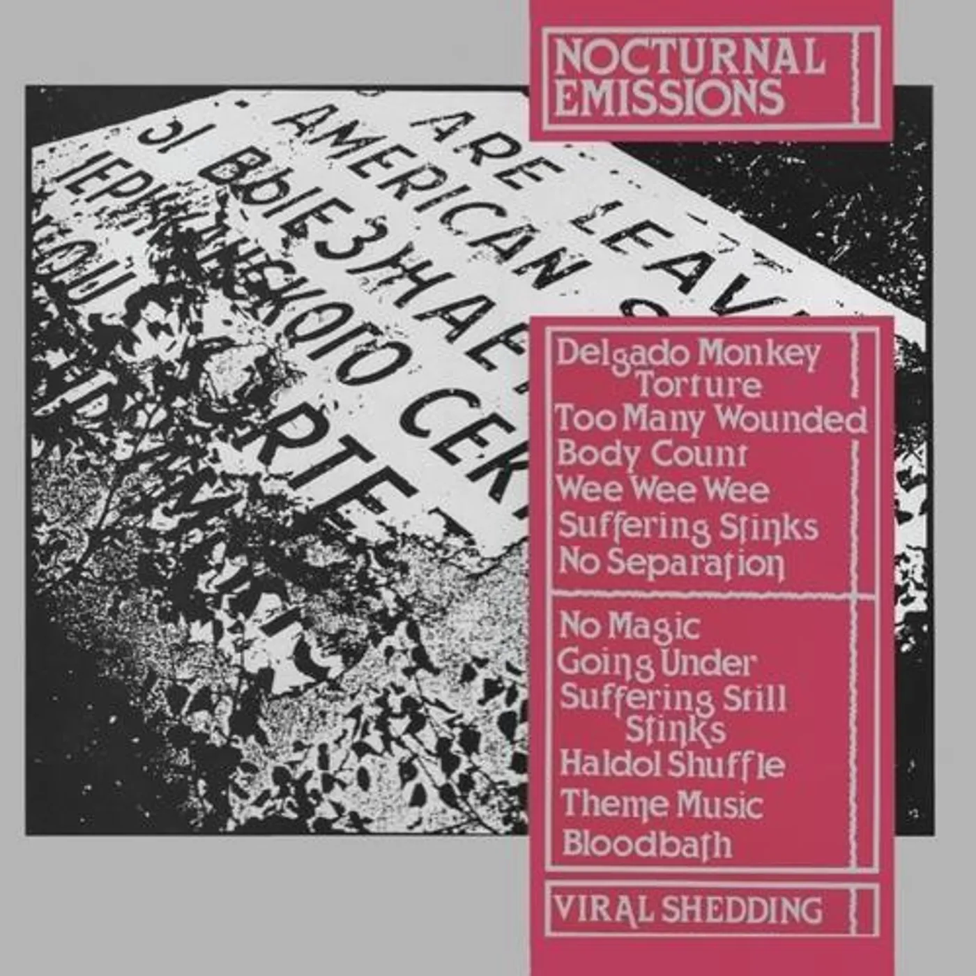 Nocturnal Emissions Viral Shedding Vinyl Record