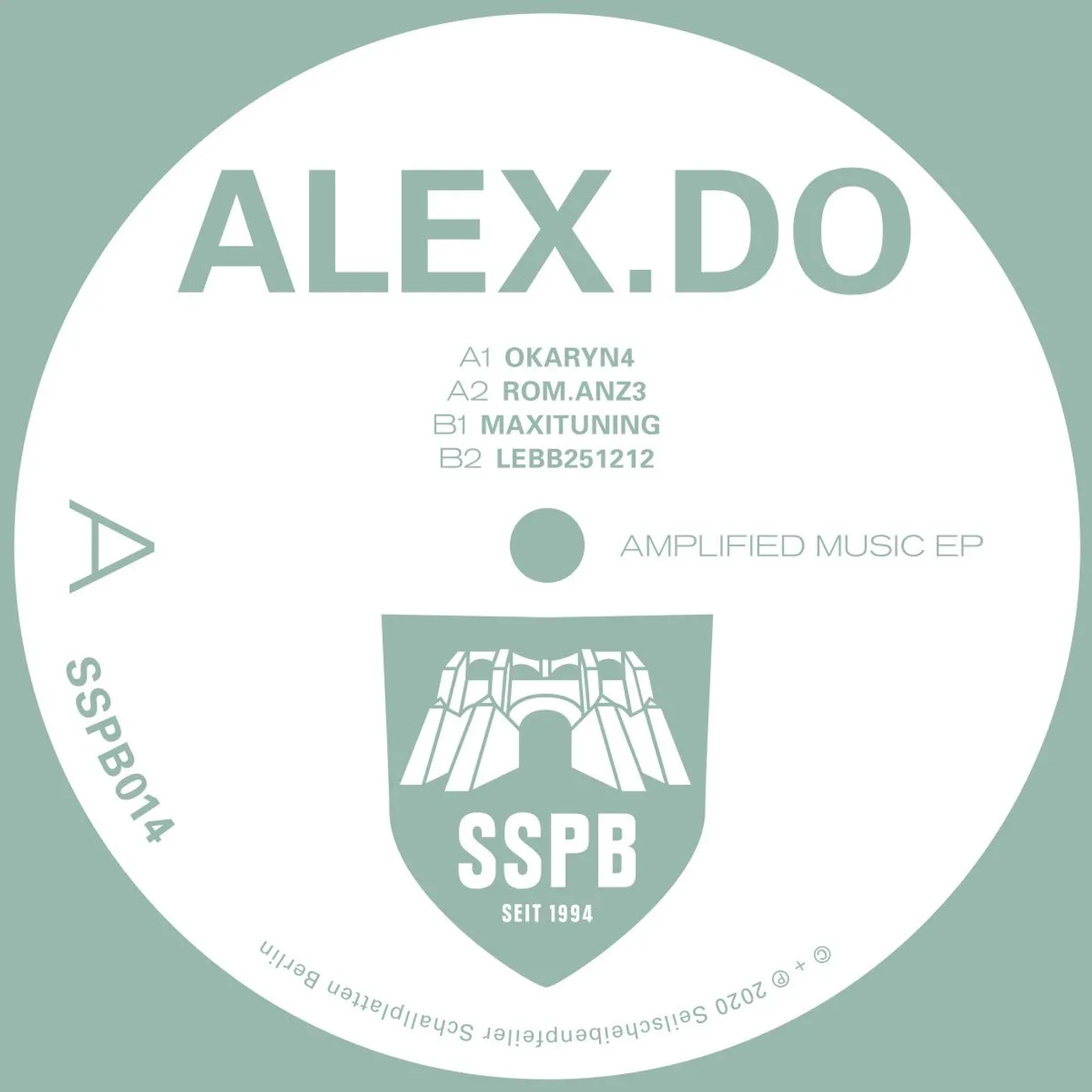Alex.Do Amplified Music EP Vinyl Record