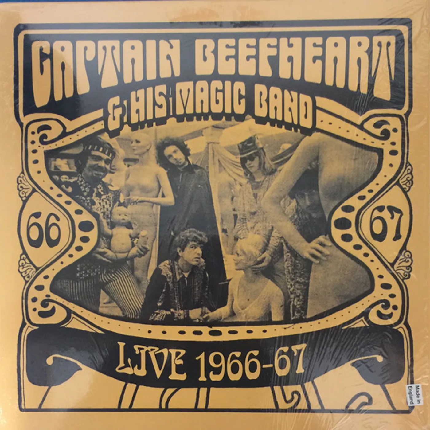 Captain Beefheart & His Magic Band Live 1966-1967 Vinyl Record