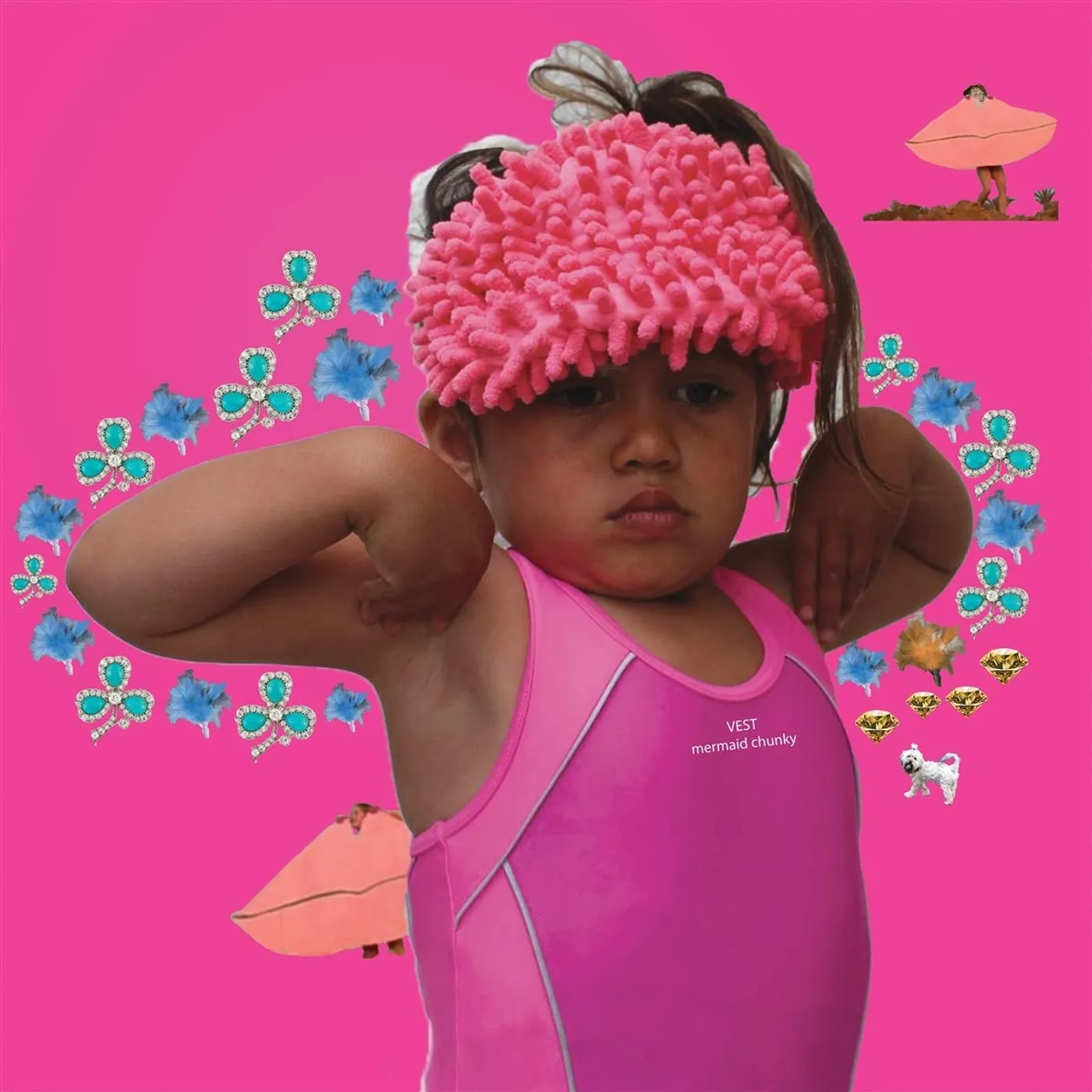 Mermaid Chunky Vest Vinyl Record