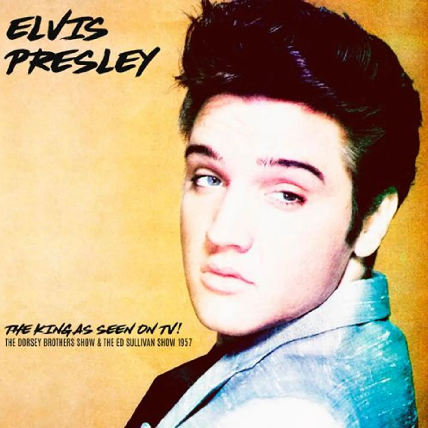 Elvis Presley King As Seen On TV! The Dorsey Brothers Show & The Ed Sullivan Show 1957 Vinyl Record