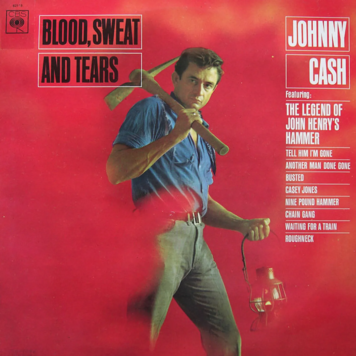 Johnny Cash Blood, Sweat And Tears Vinyl Record