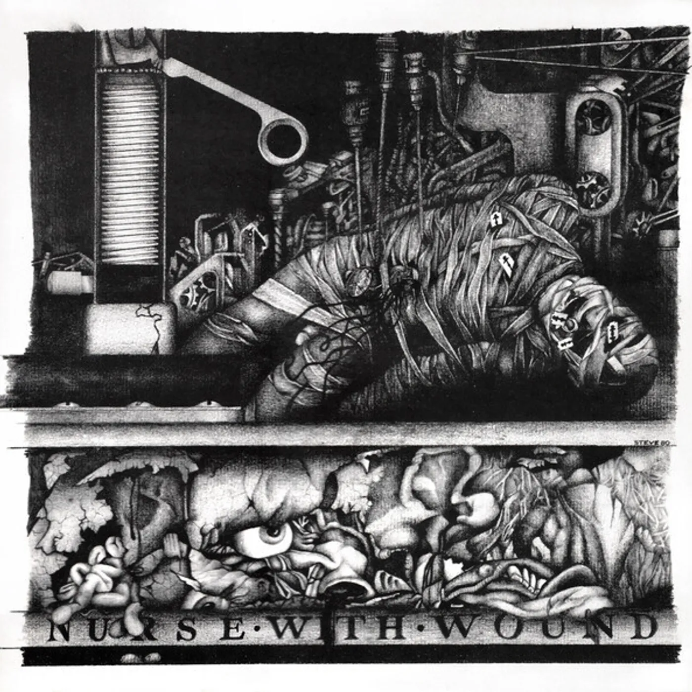 Nurse With Wound To The Quiet Men From A Tiny Girl Vinyl Record
