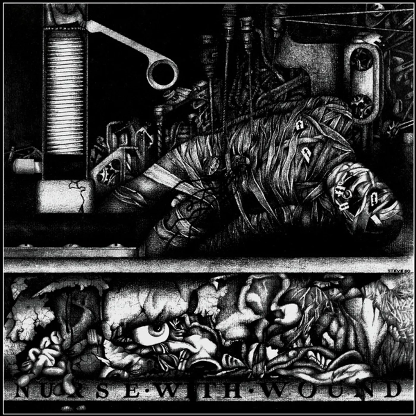 Nurse With Wound To The Quiet Men From A Tiny Girl Vinyl Record
