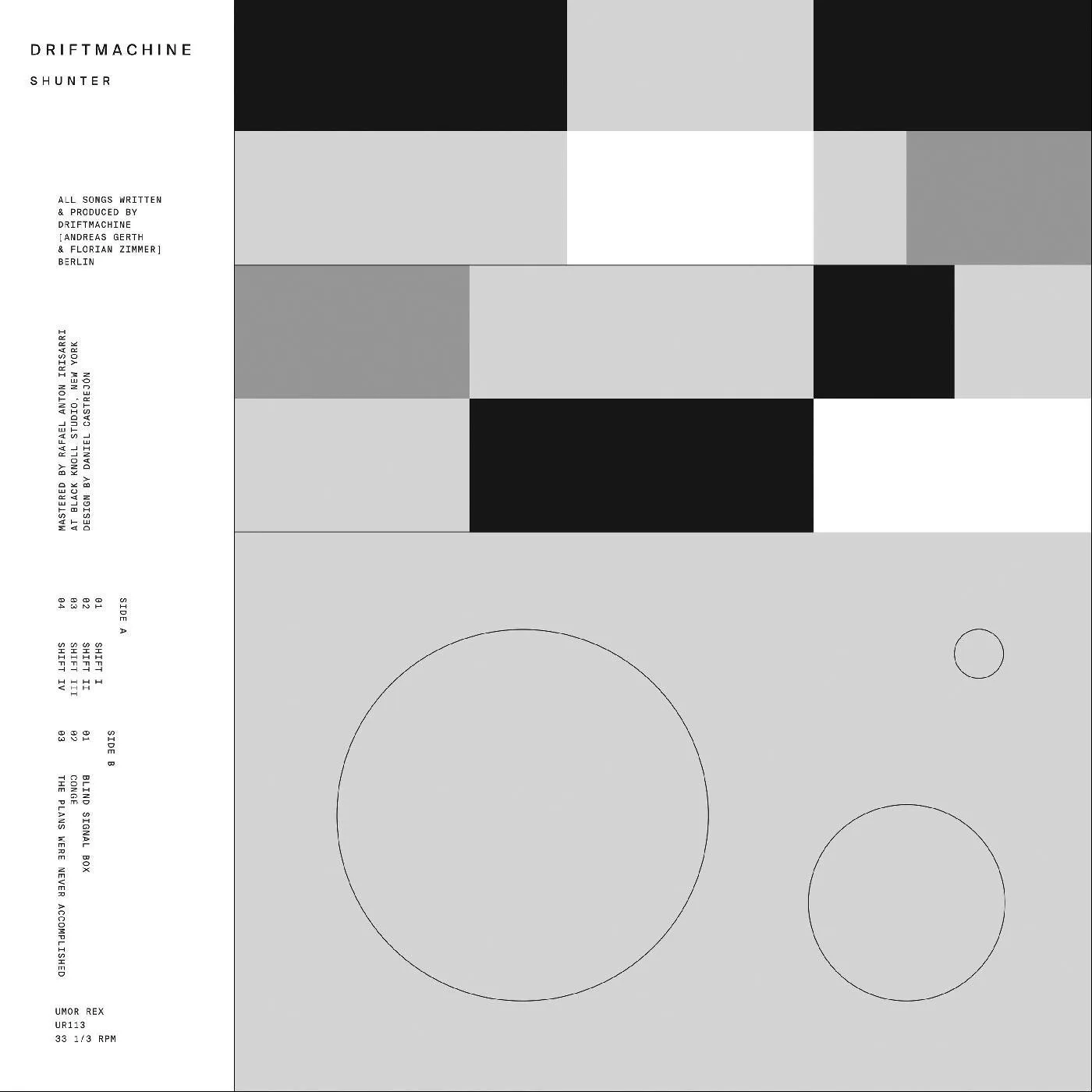 Driftmachine Shunter Vinyl Record