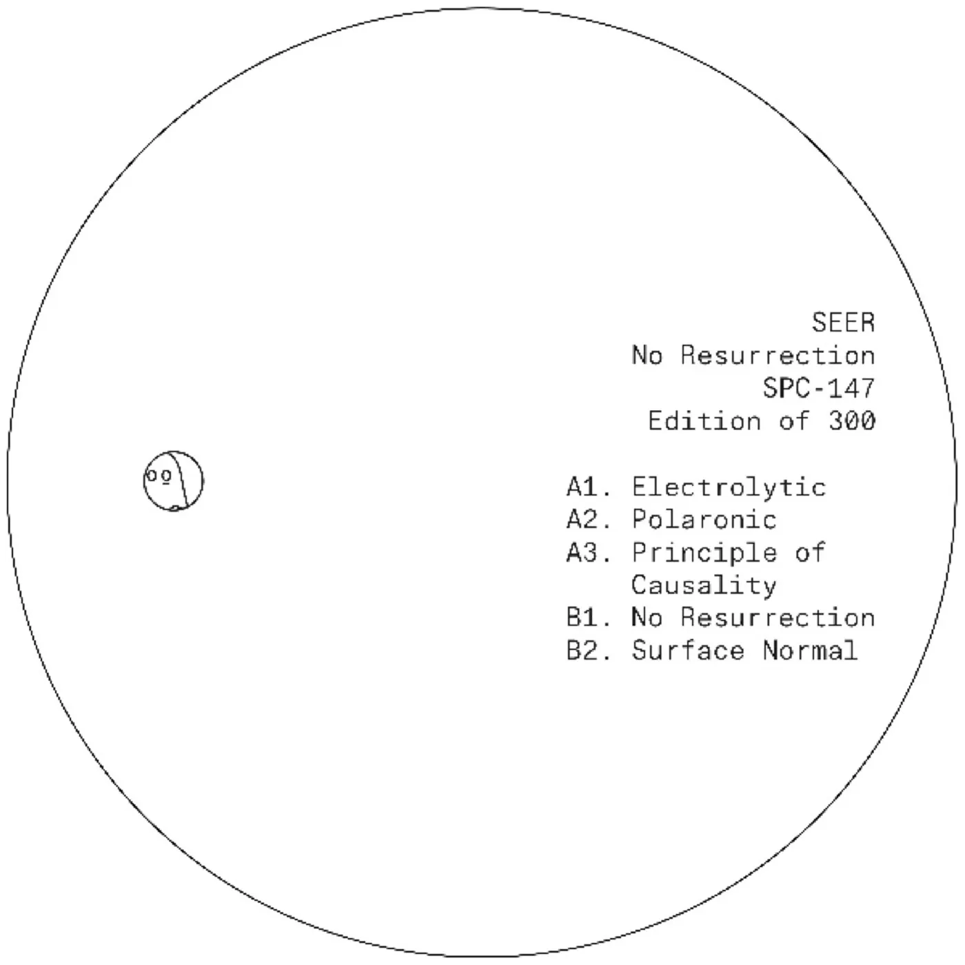 Seer No Resurrection Vinyl Record