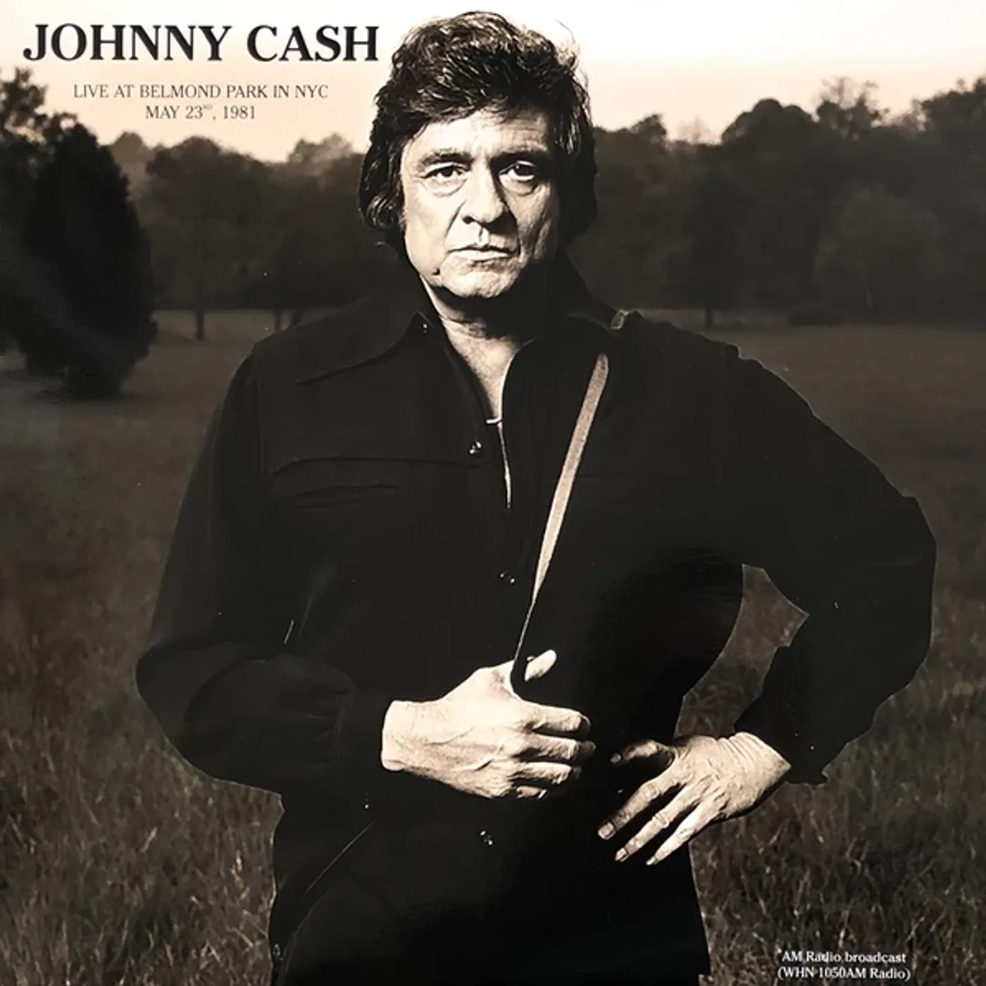 Johnny Cash Live At Belmond Park In NYC May 23rd, 1981 Vinyl Record