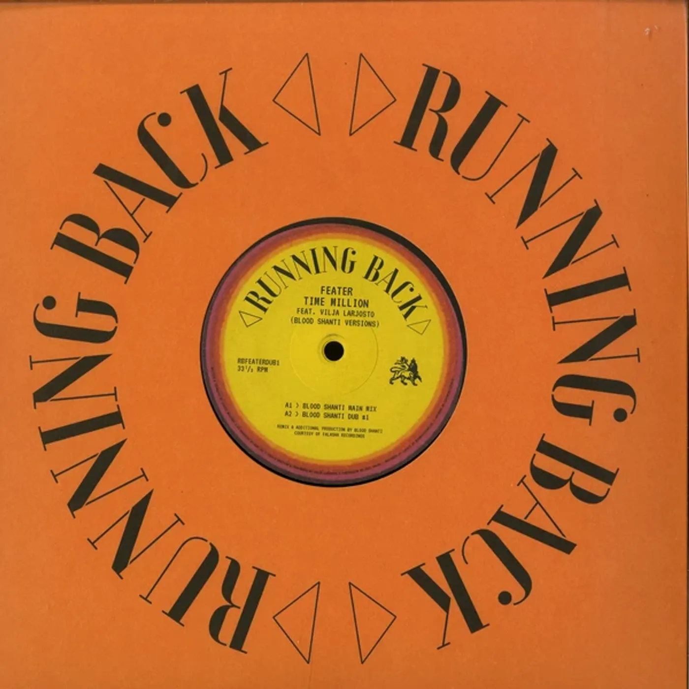 Feater Time Million (Blood Shanti Versions) Vinyl Record