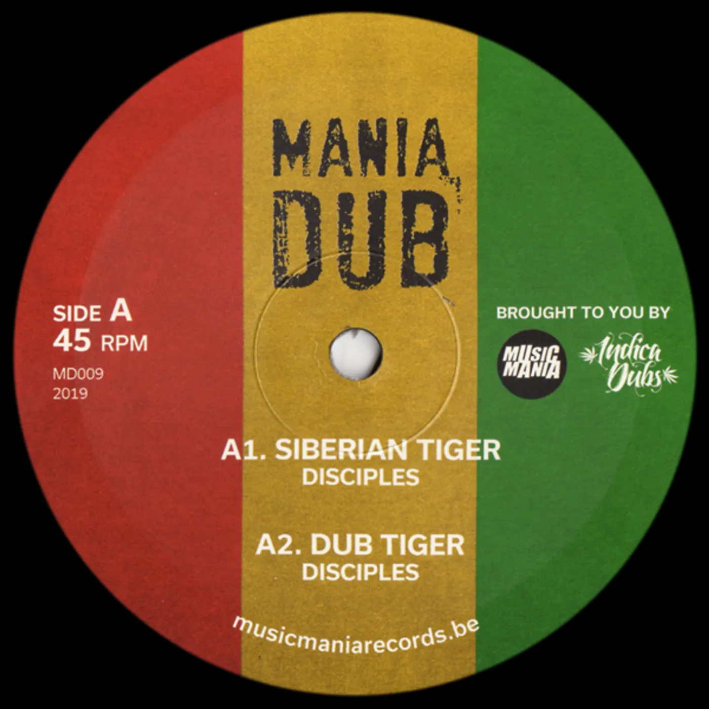 The Disciples Siberian tiger/ease up Vinyl Record