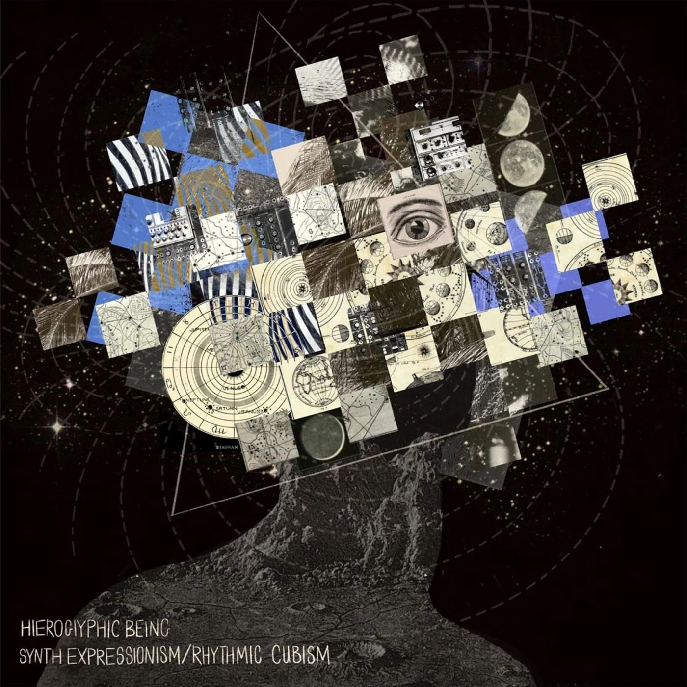 Hieroglyphic Being Synth expression rhythmic cubism Vinyl Record